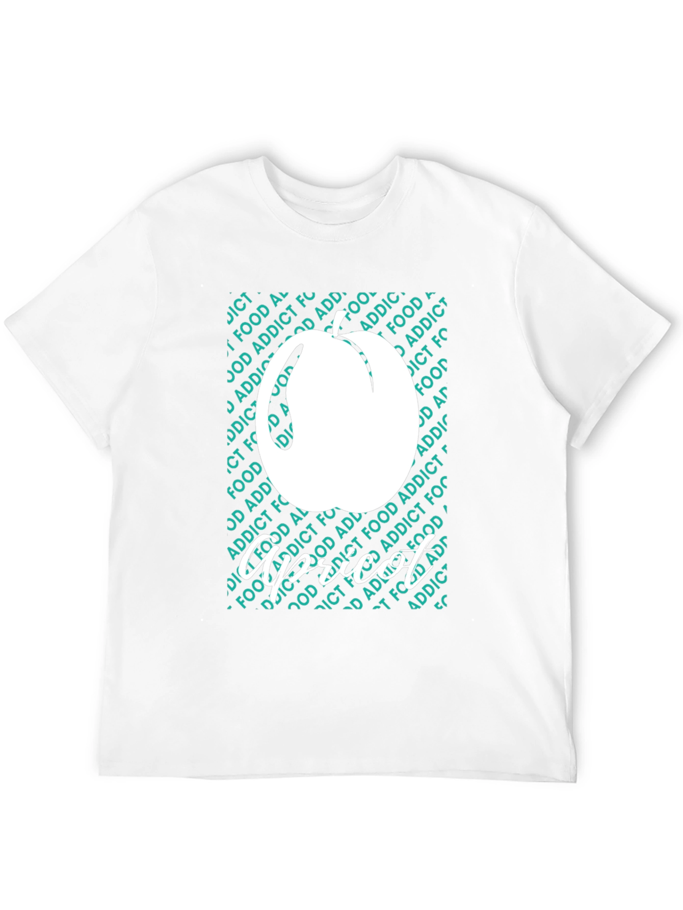Apricot Foodie Addict Graphic T-Shirt