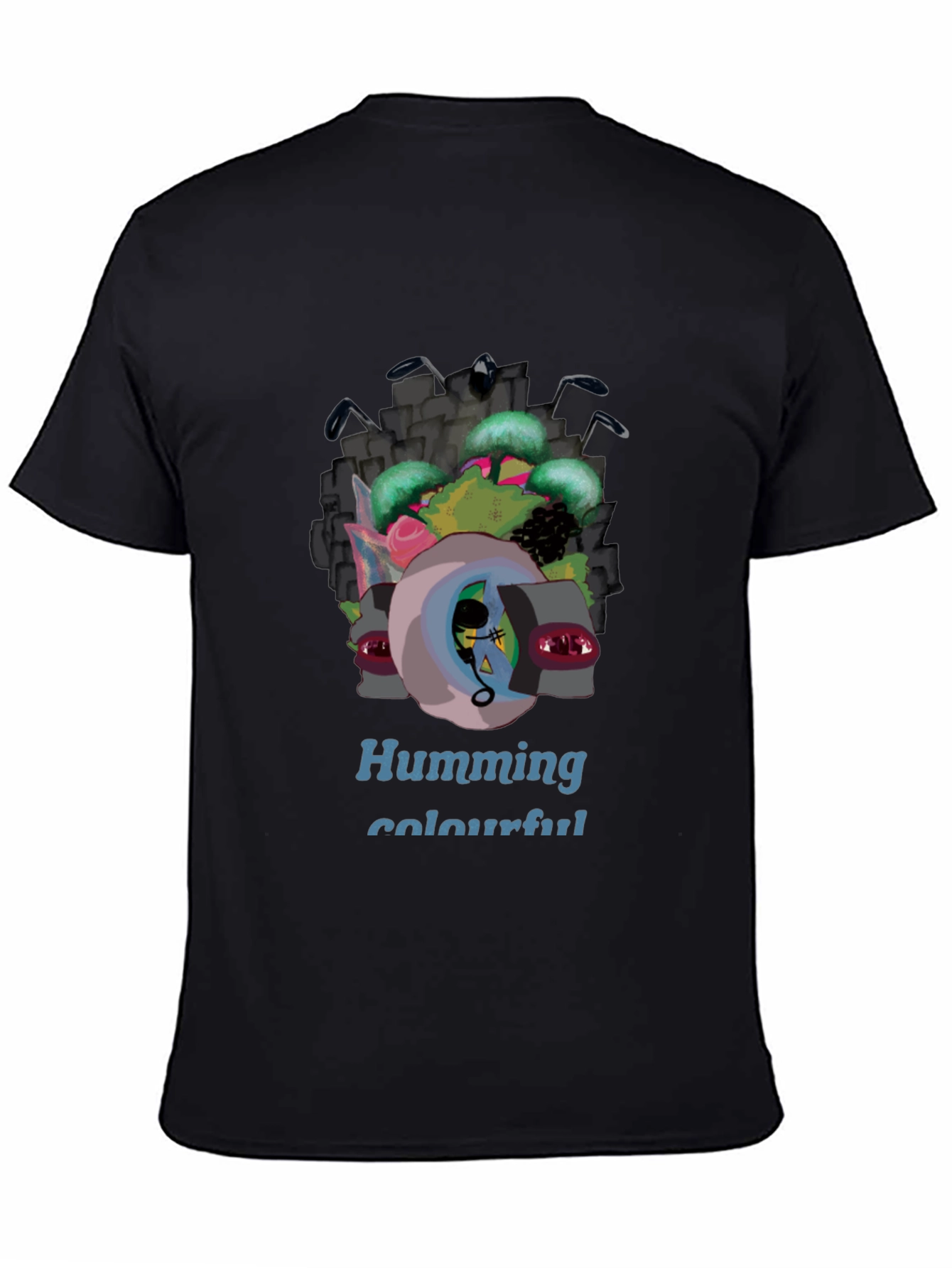Humming Colourful Graphic Tee
