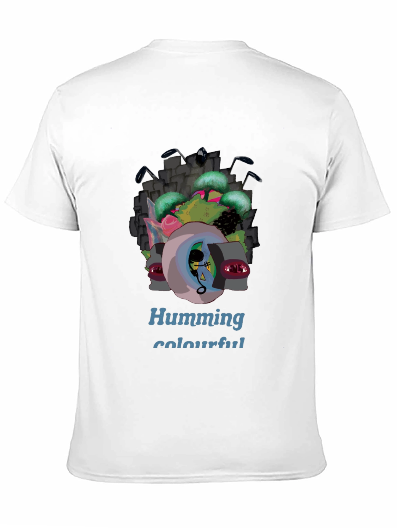 Humming Colourful Graphic Tee