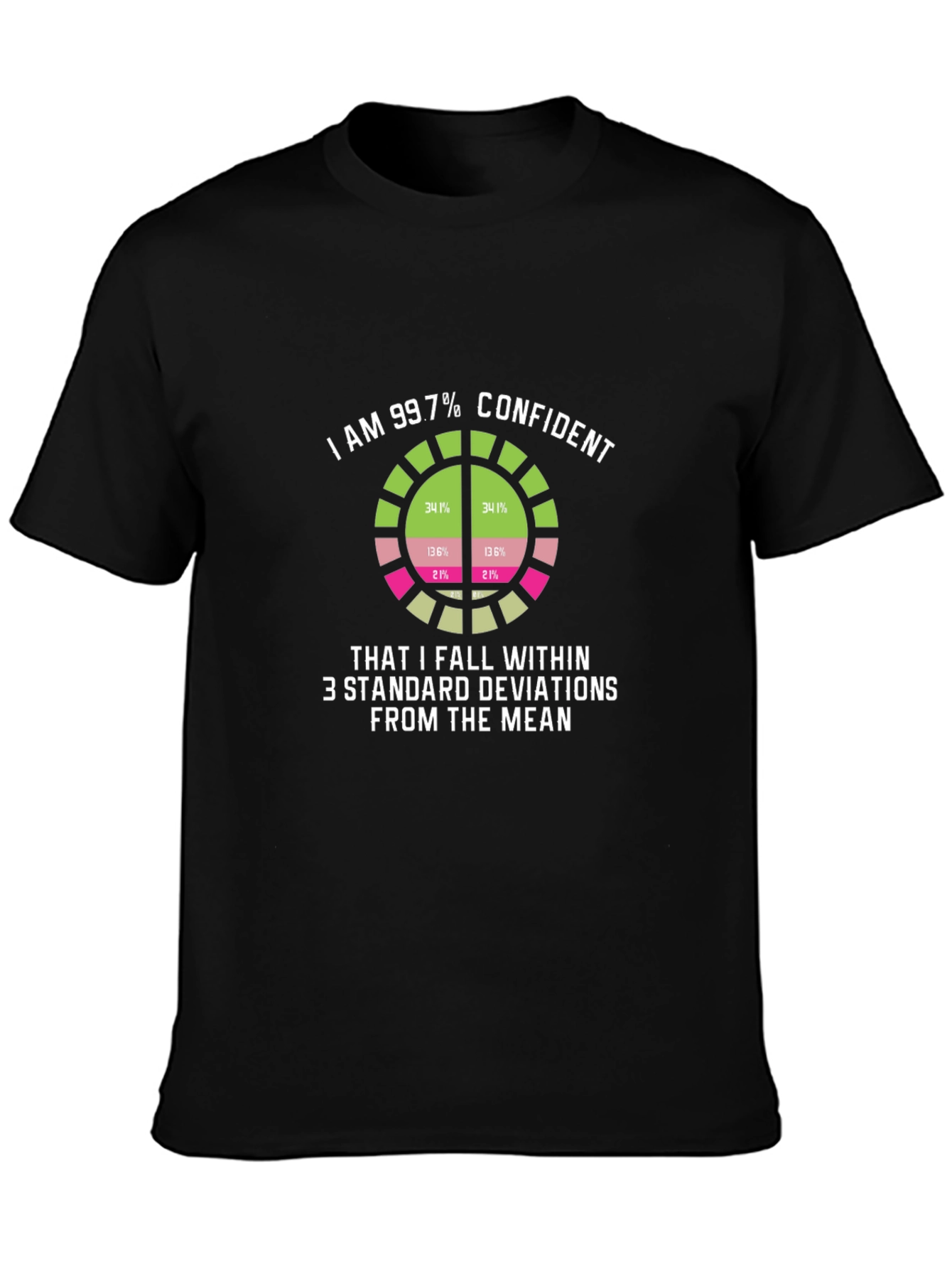 99.7% Confident Statistics T-Shirt