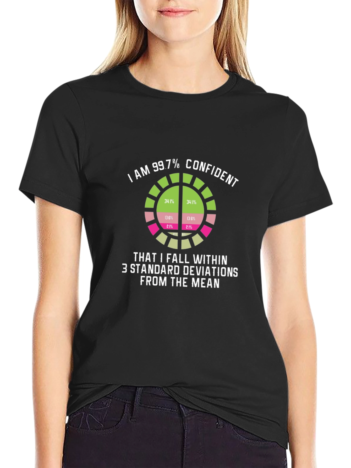 99.7% Confident Statistics T-Shirt