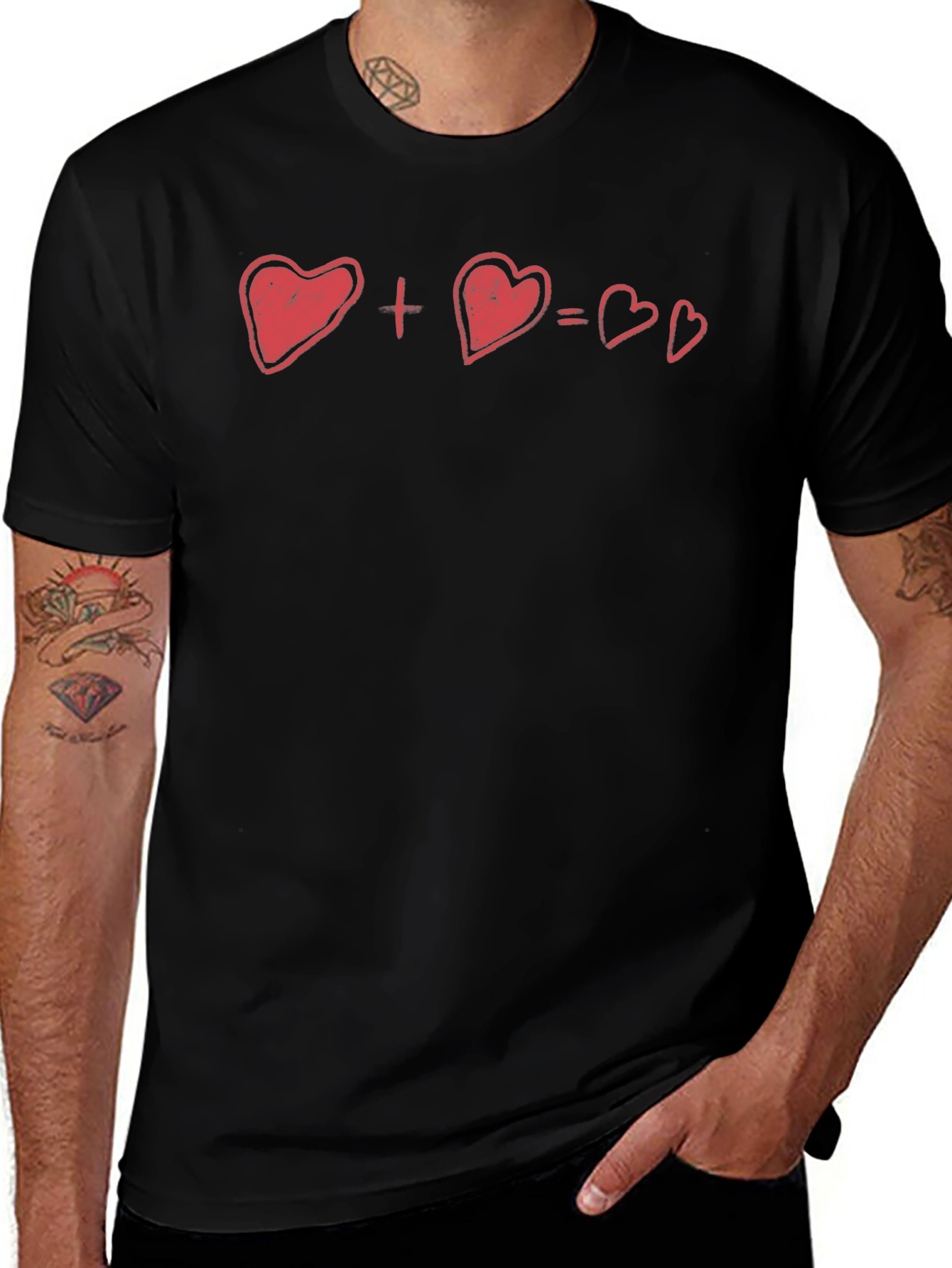 Heart Equation Graphic Tee
