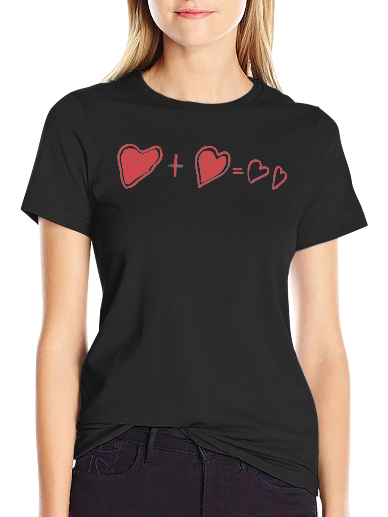 Heart Equation Graphic Tee