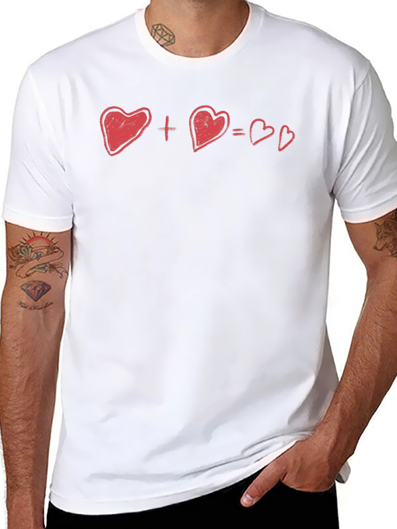 Heart Equation Graphic Tee
