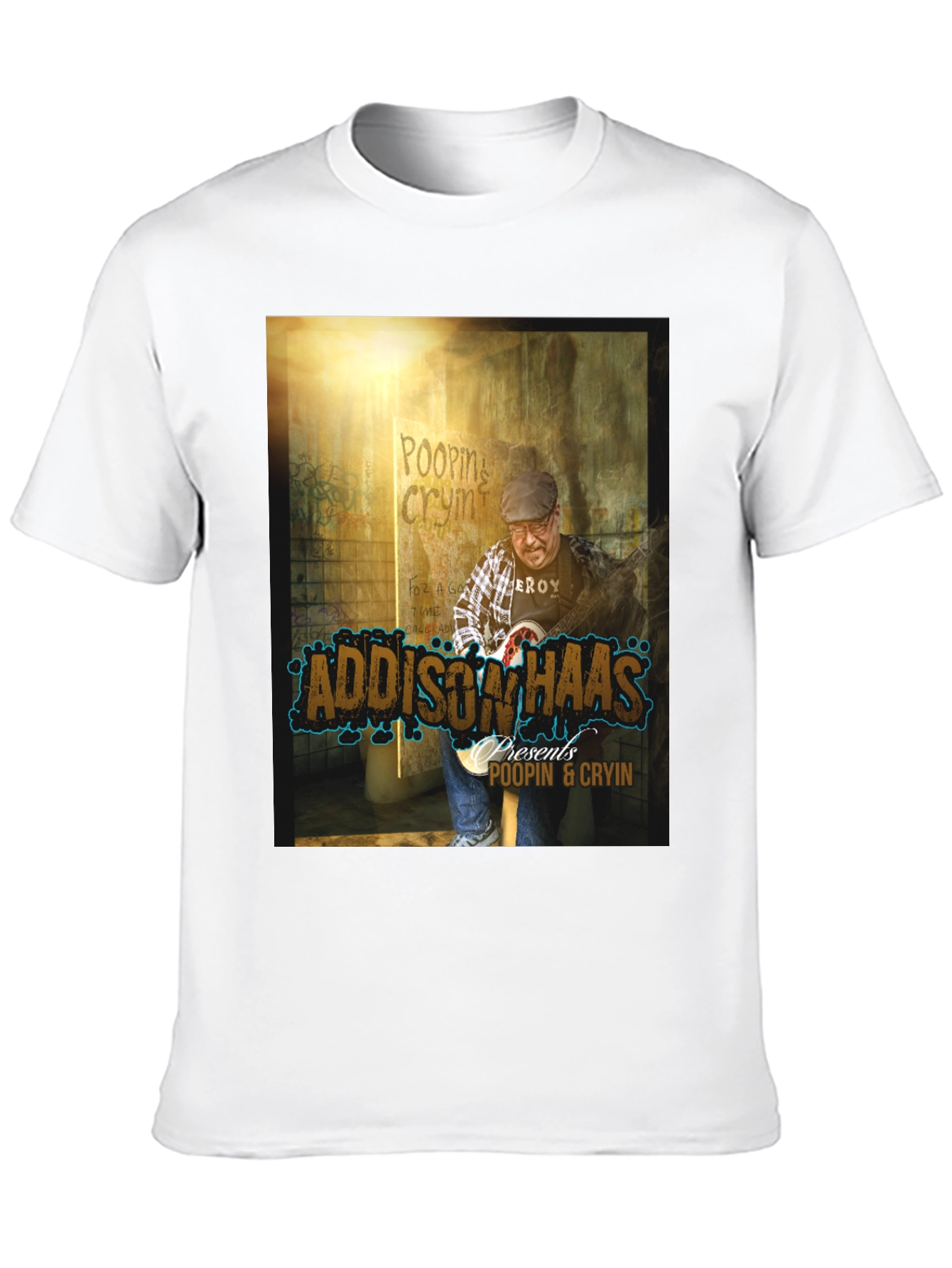 Addison Haas Poopin & Cryin Graphic T-Shirt