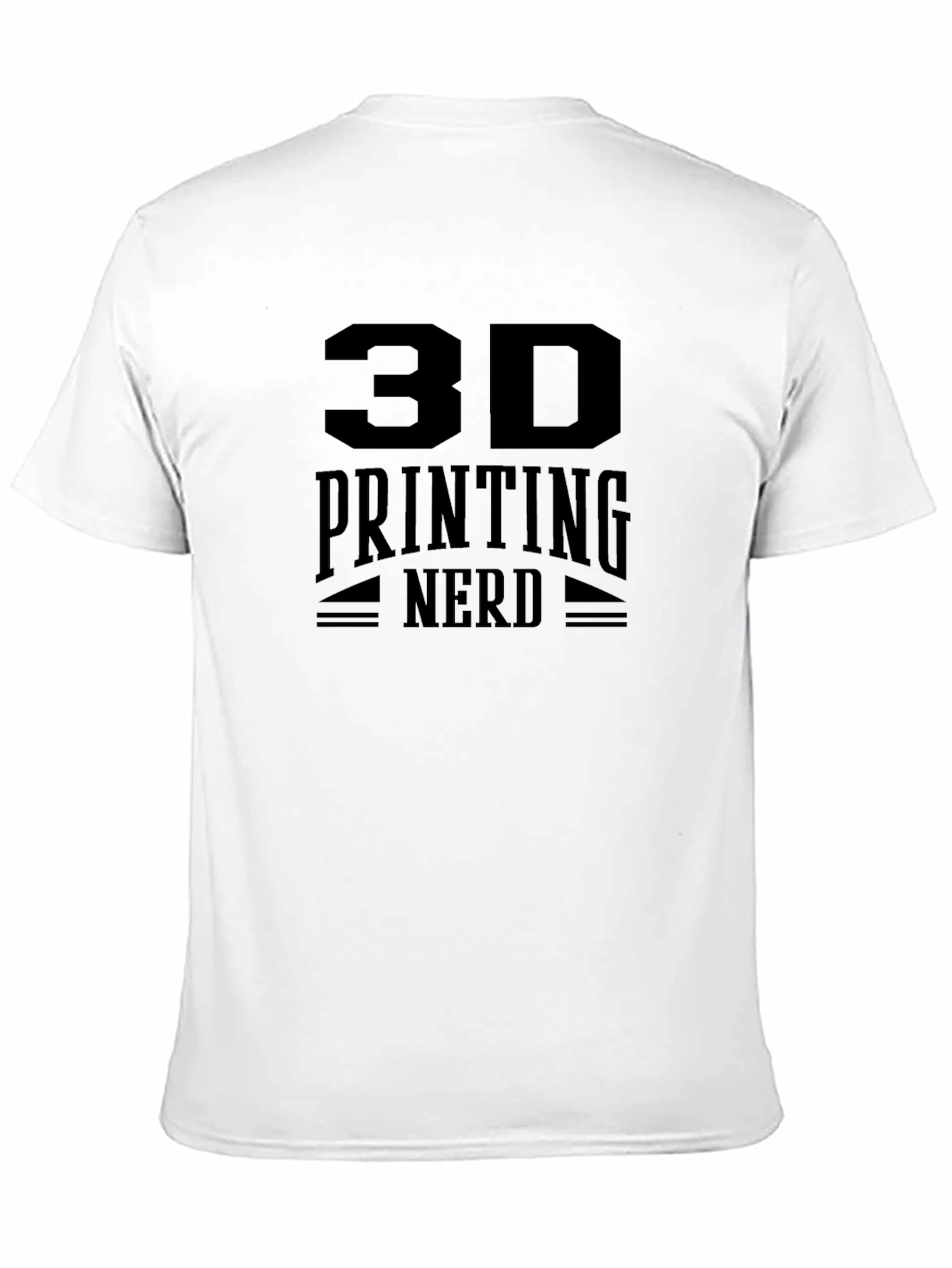3D Printing Nerd Black T-Shirt