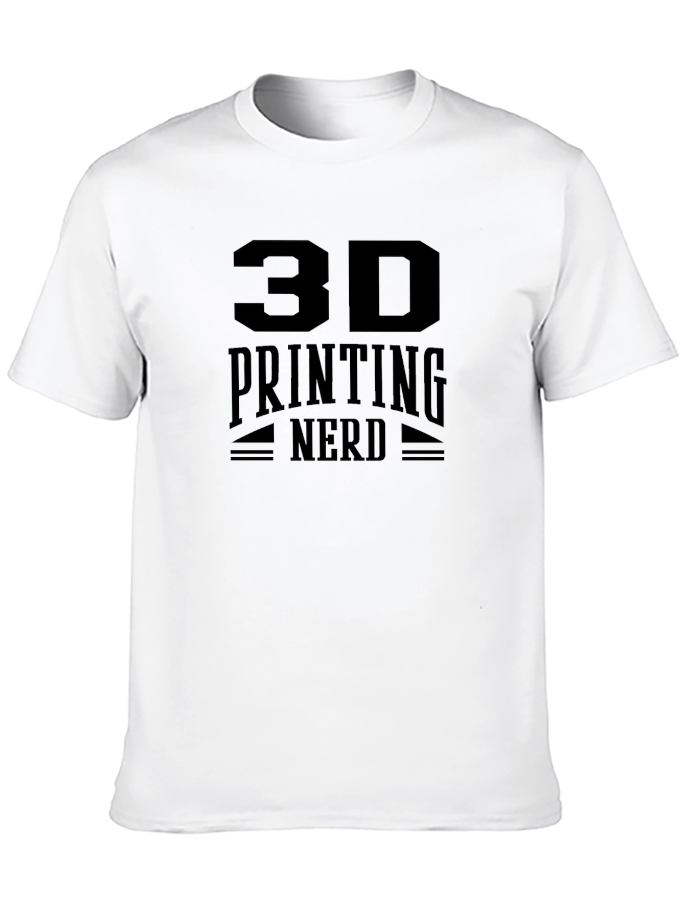3D Printing Nerd Black T-Shirt