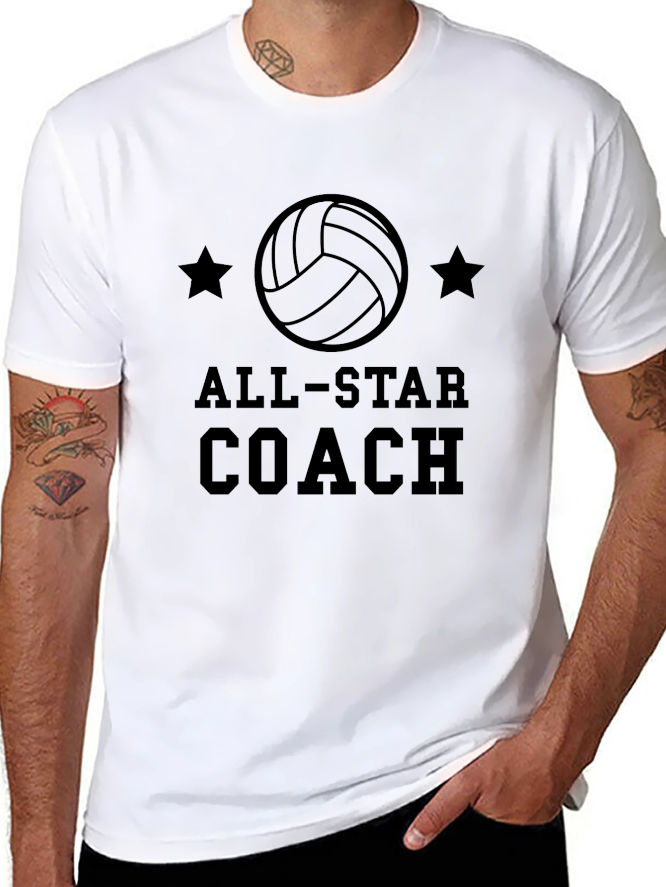 All-Star Volleyball Coach T-Shirt
