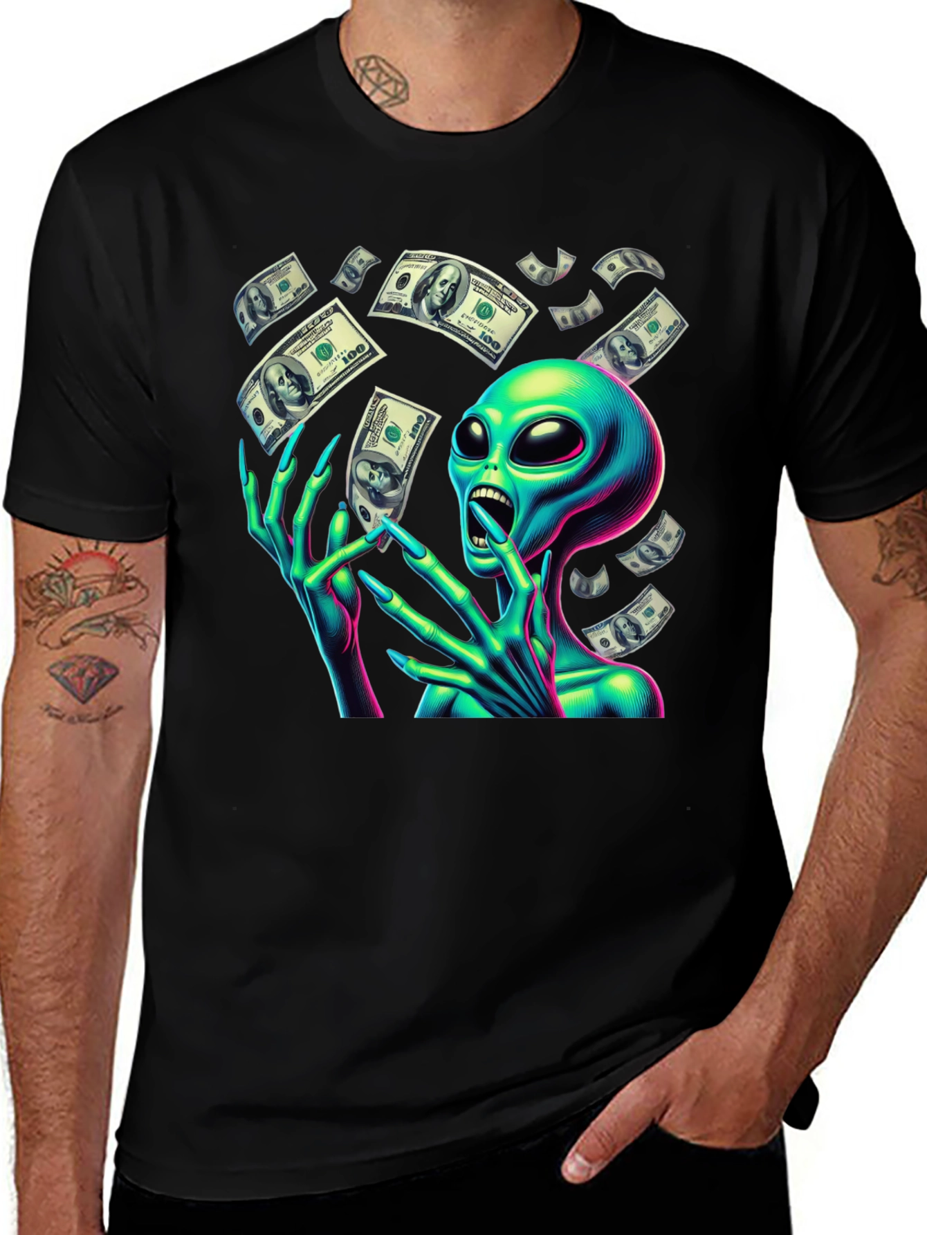 Alien Money T-Shirt