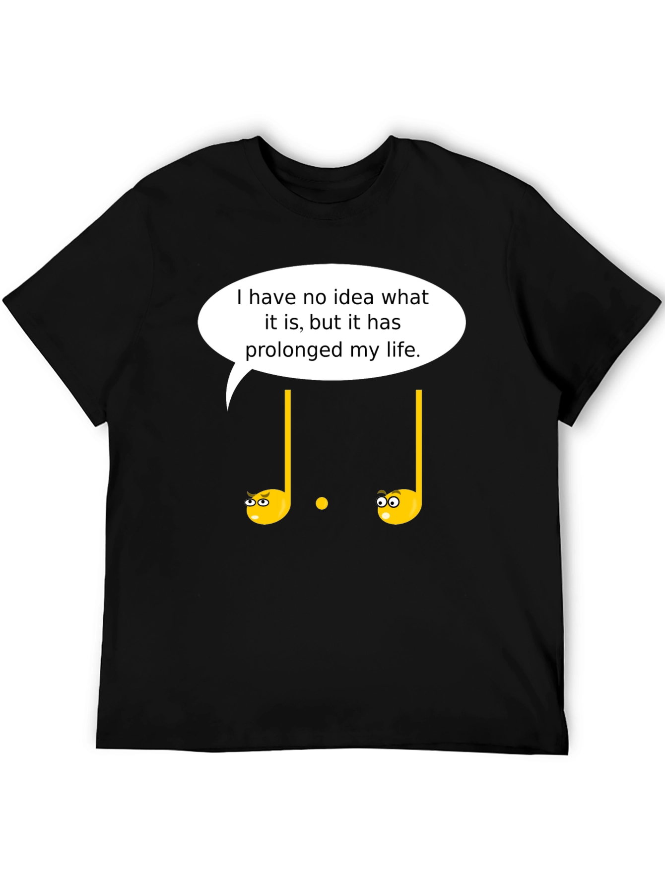 Humorous Golf T-Shirt: Prolonged My Life