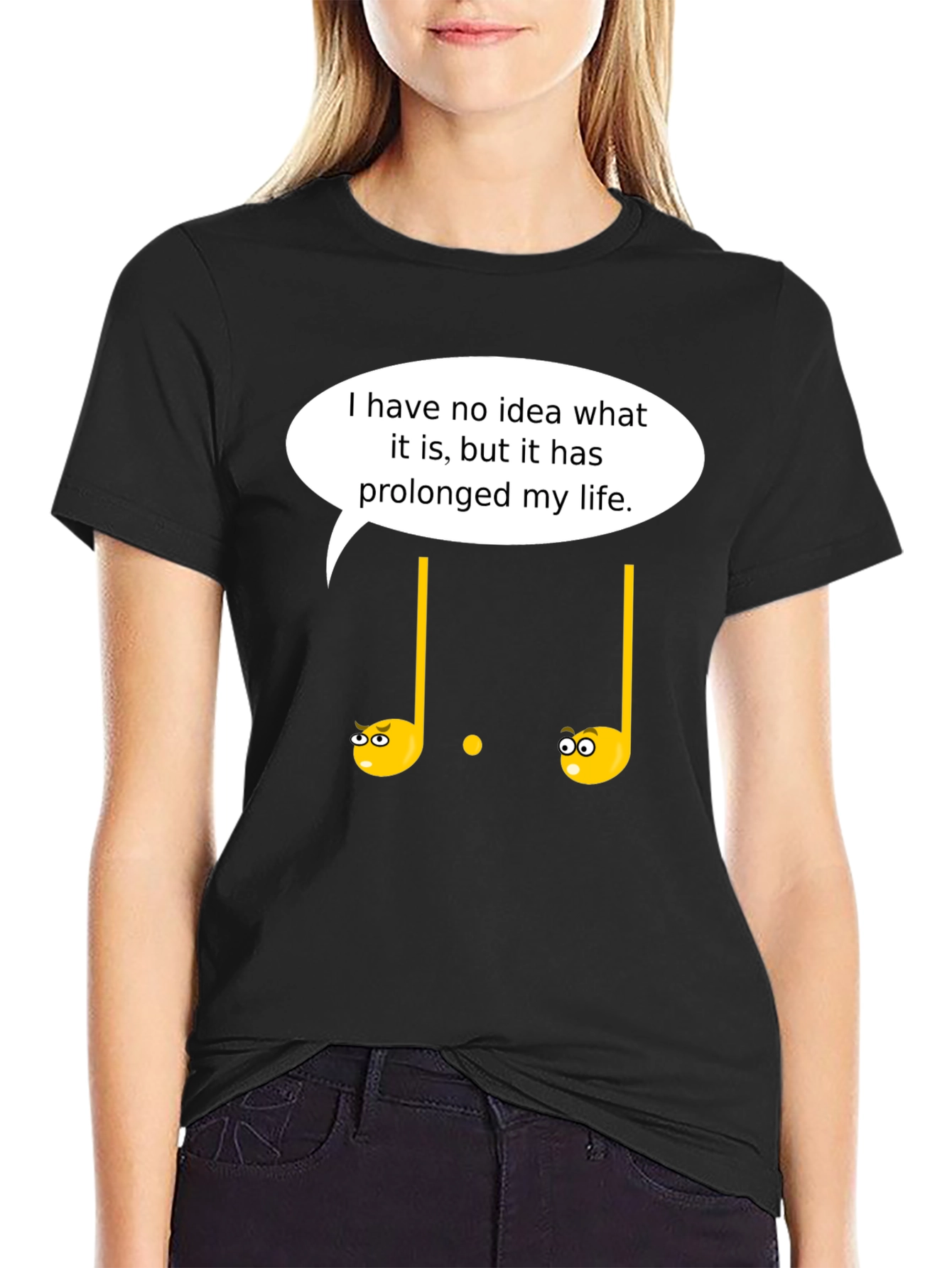 Humorous Golf T-Shirt: Prolonged My Life