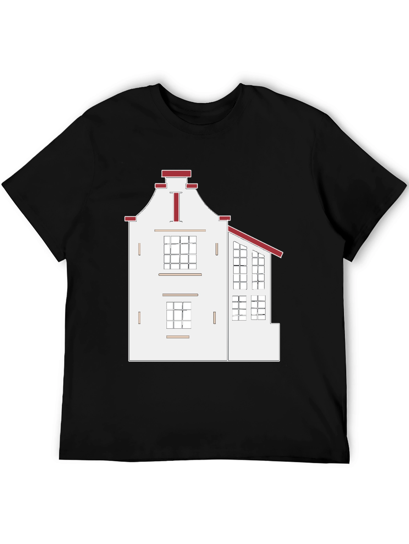 Amsterdam House T-Shirt - Unique Architecture Tee