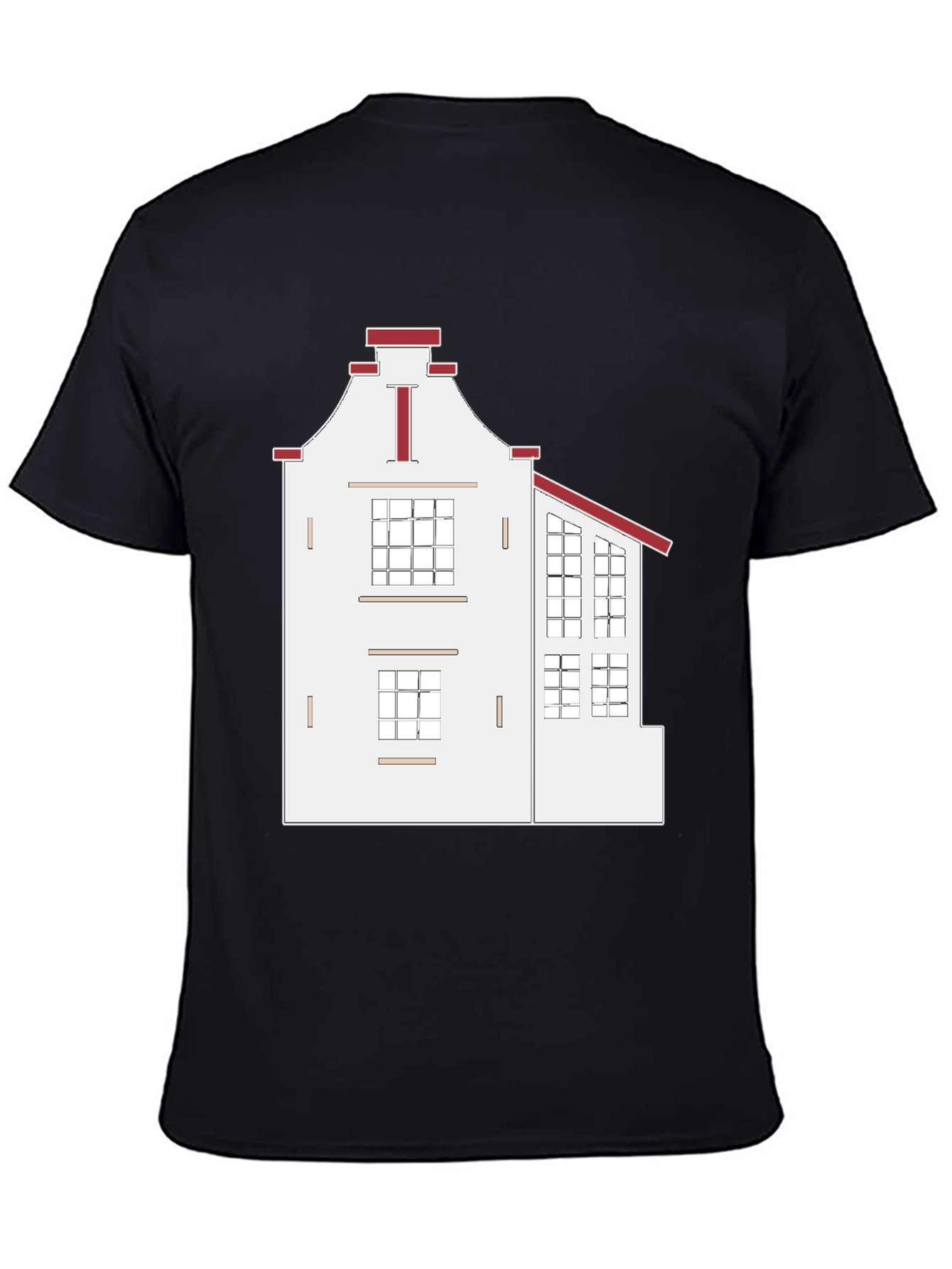 Amsterdam House T-Shirt - Unique Architecture Tee