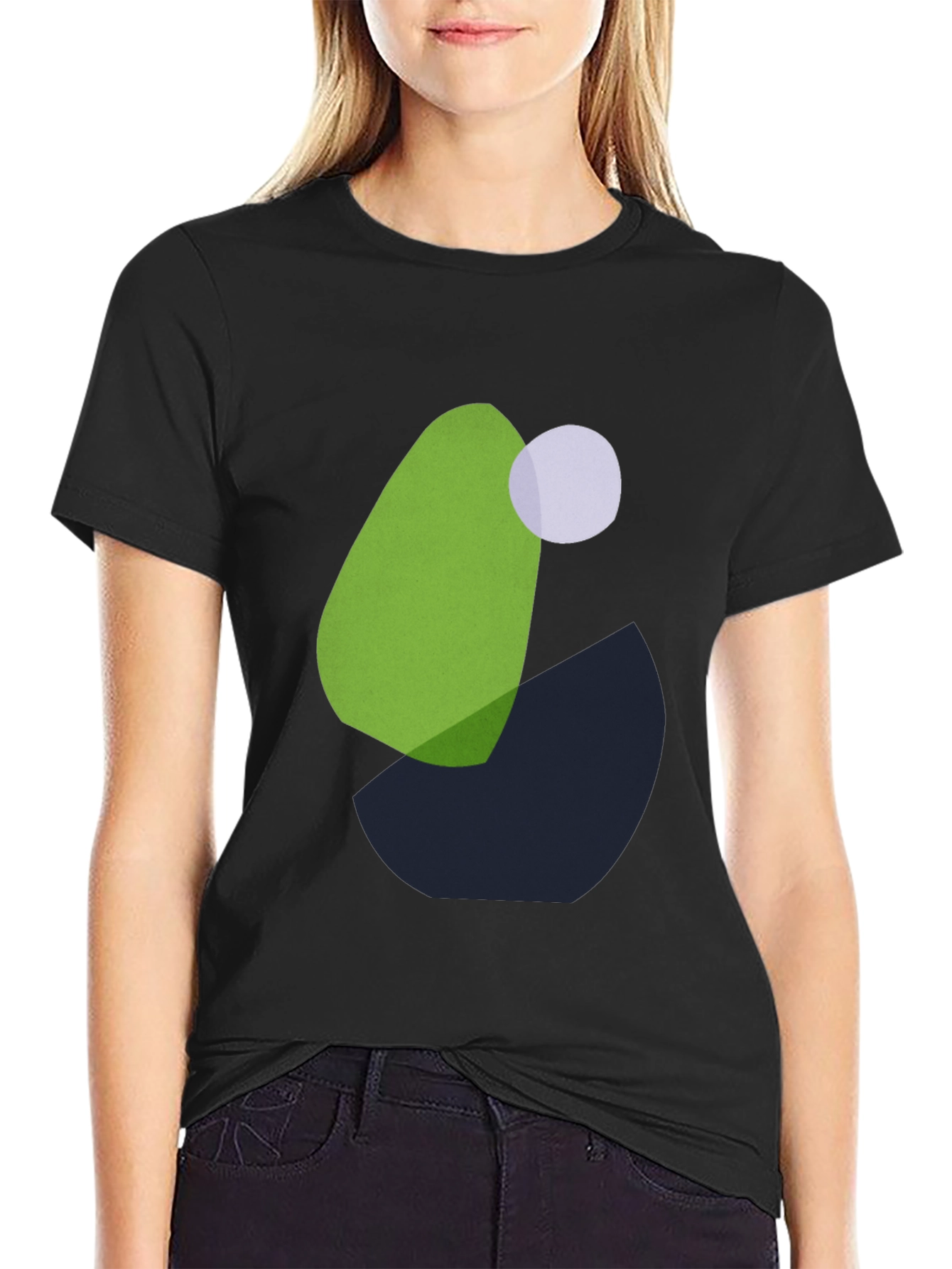Abstract Graphic Tee - Modern Art Shirt
