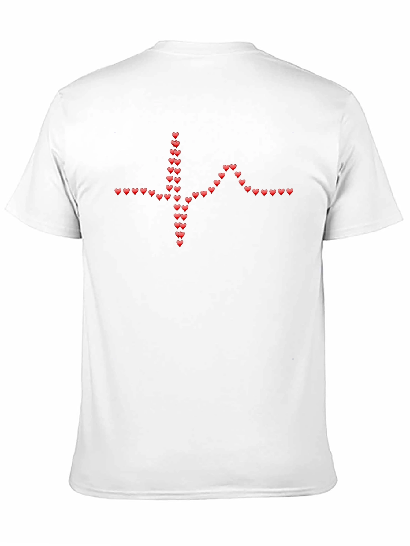 Heartbeat Love Tee - Unique Heart Design