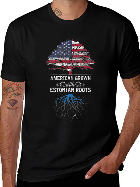American Grown with Estonian Roots T-Shirt