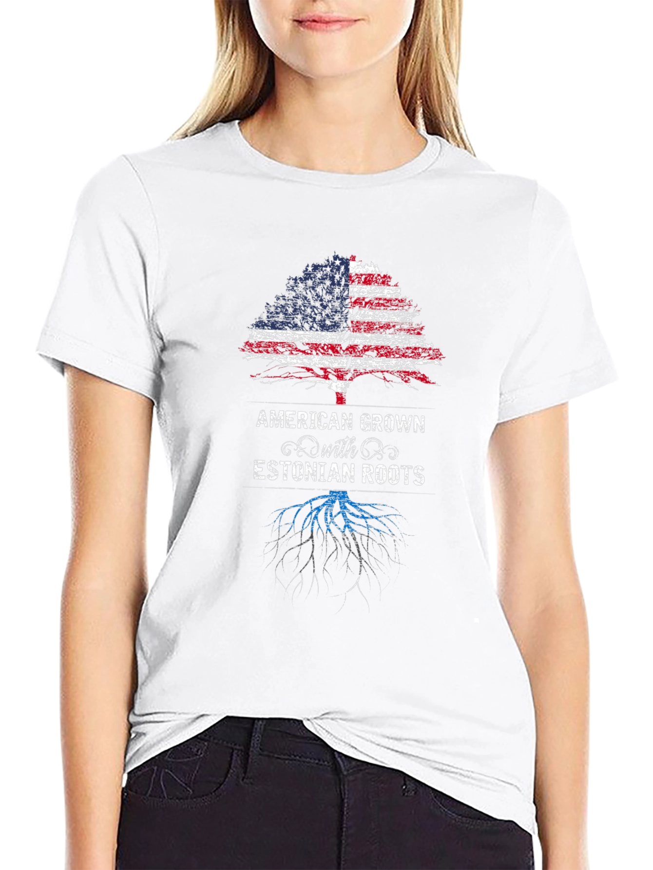 American Grown with Estonian Roots T-Shirt