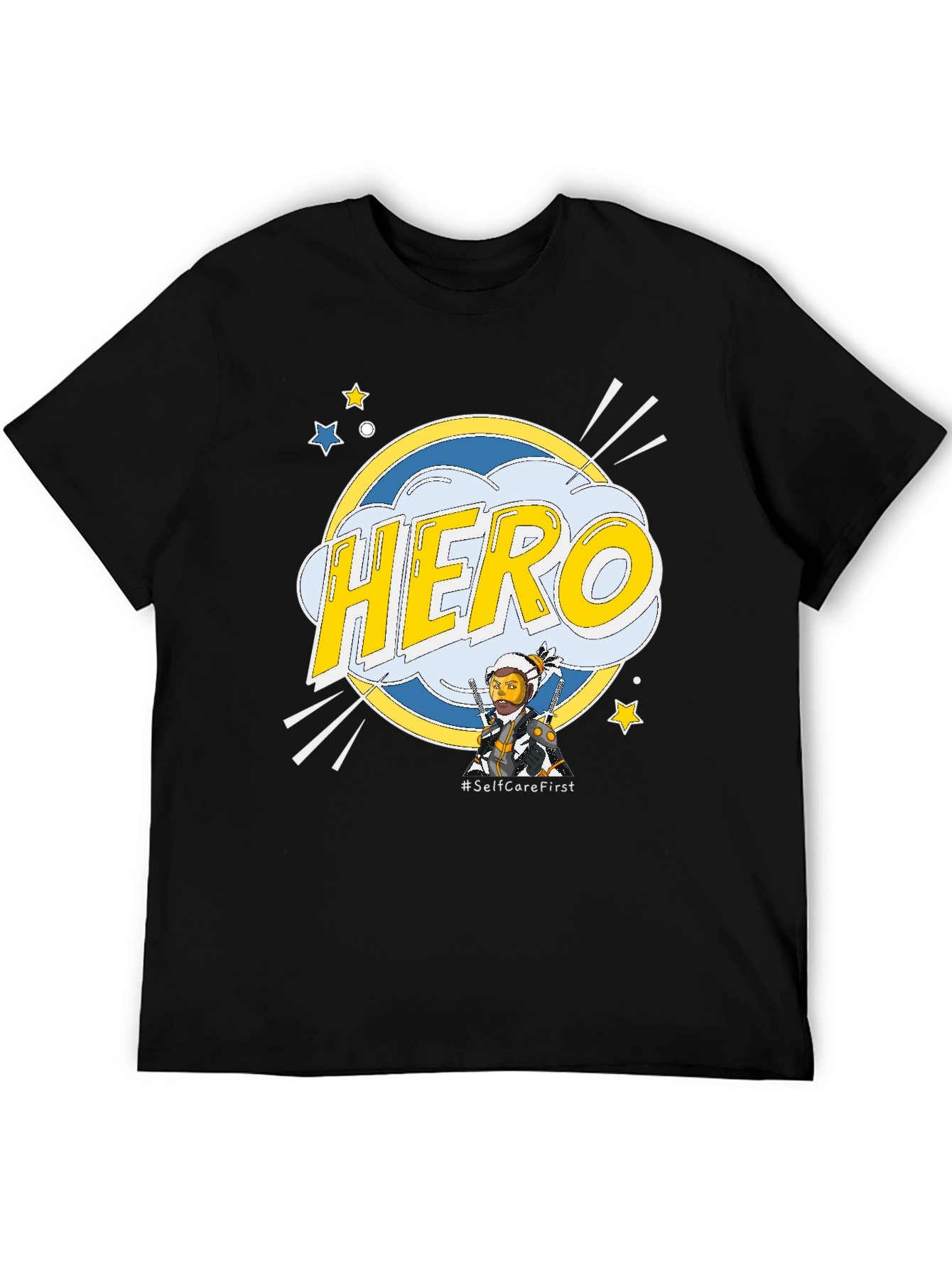Hero Self-Care First Graphic T-Shirt