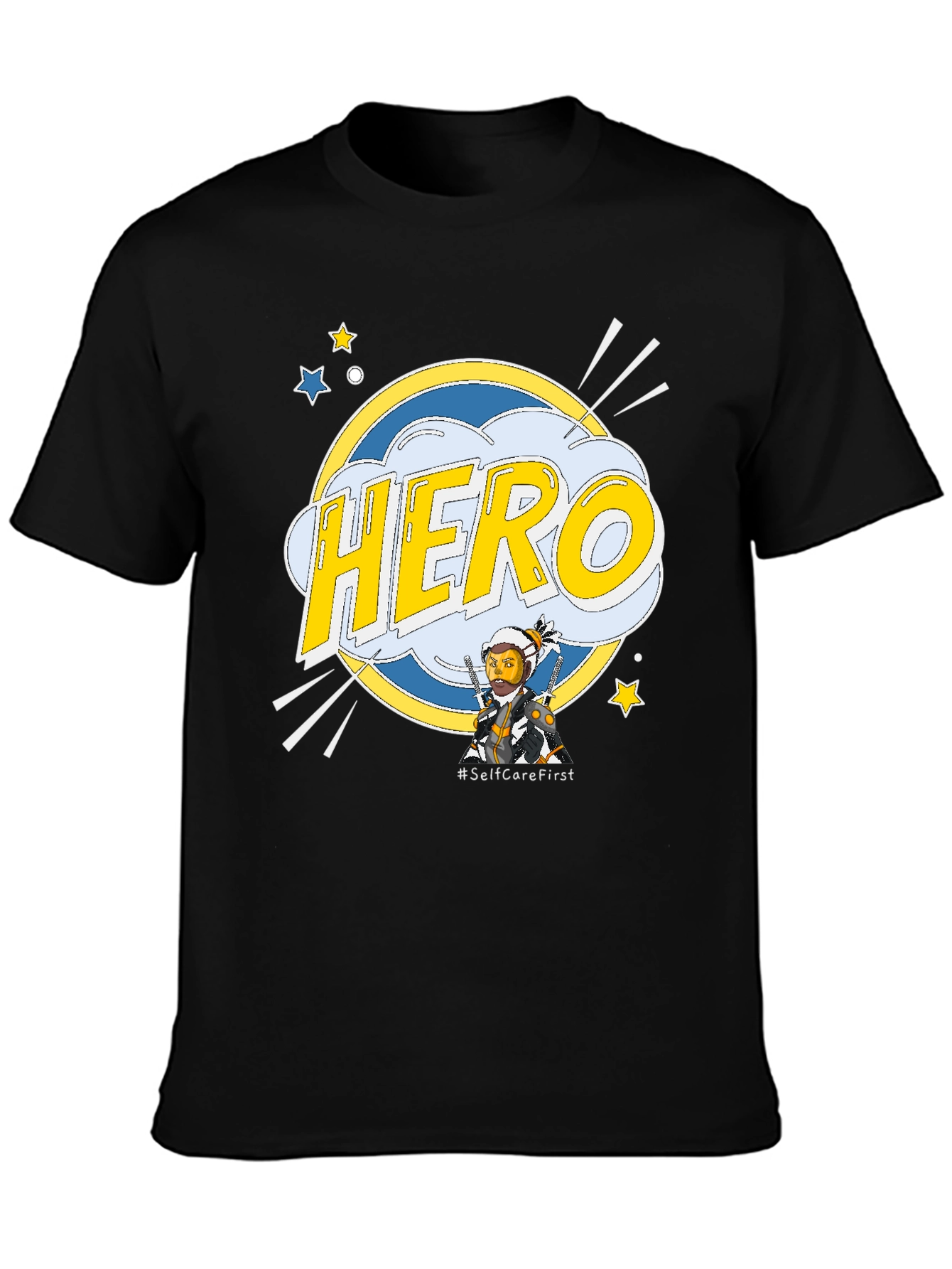 Hero Self-Care First Graphic T-Shirt
