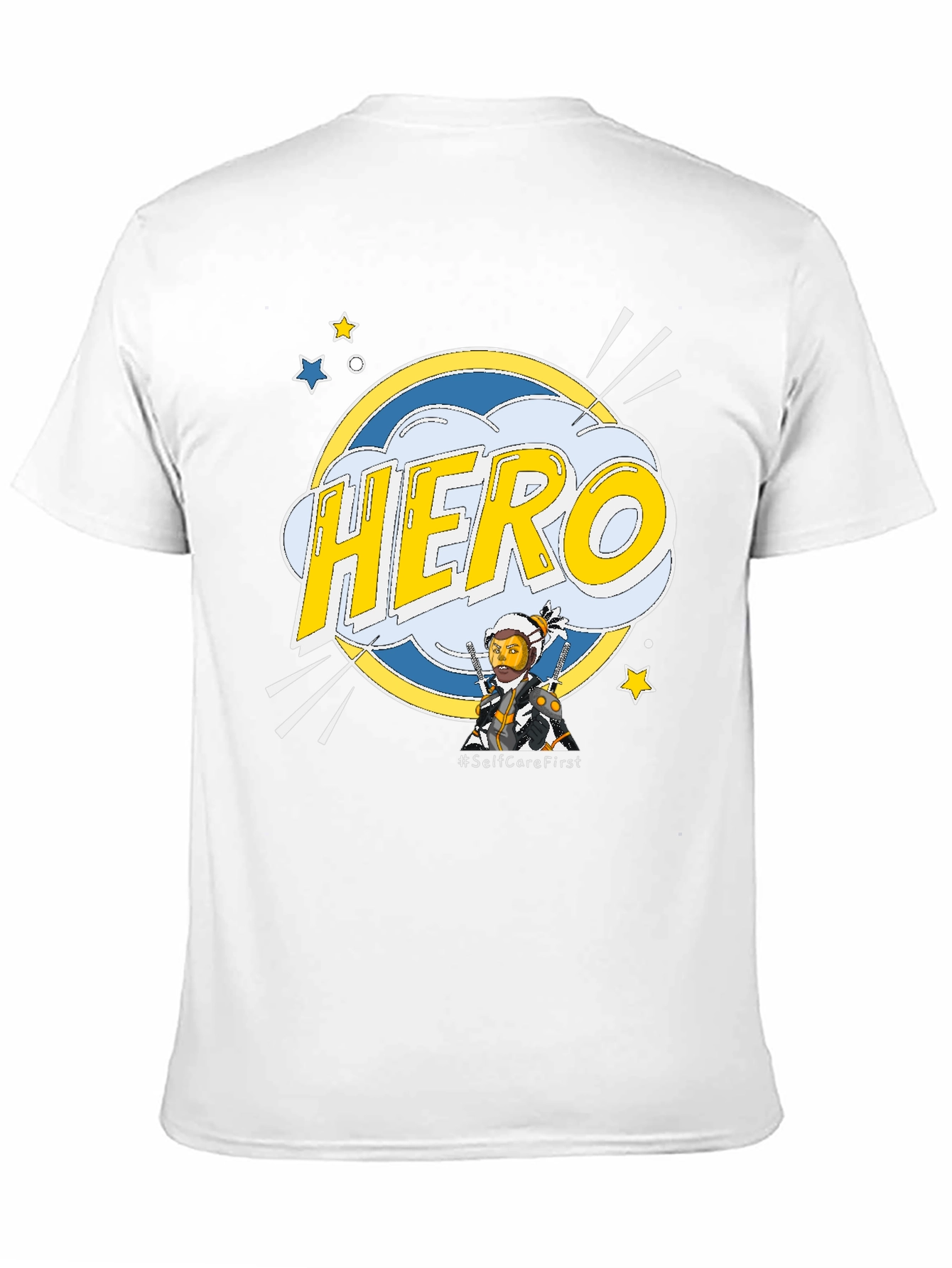 Hero Self-Care First Graphic T-Shirt