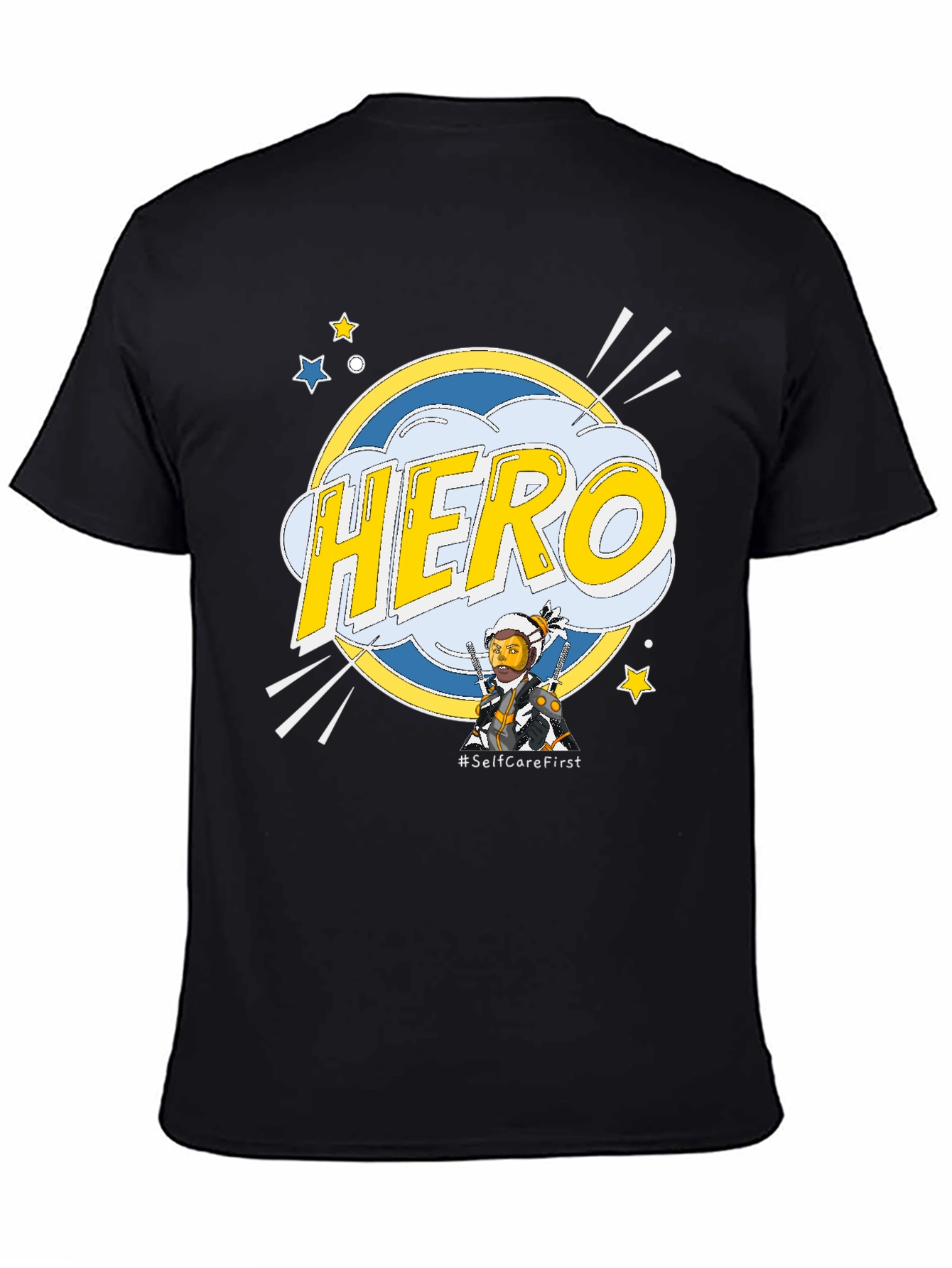 Hero Self-Care First Graphic T-Shirt