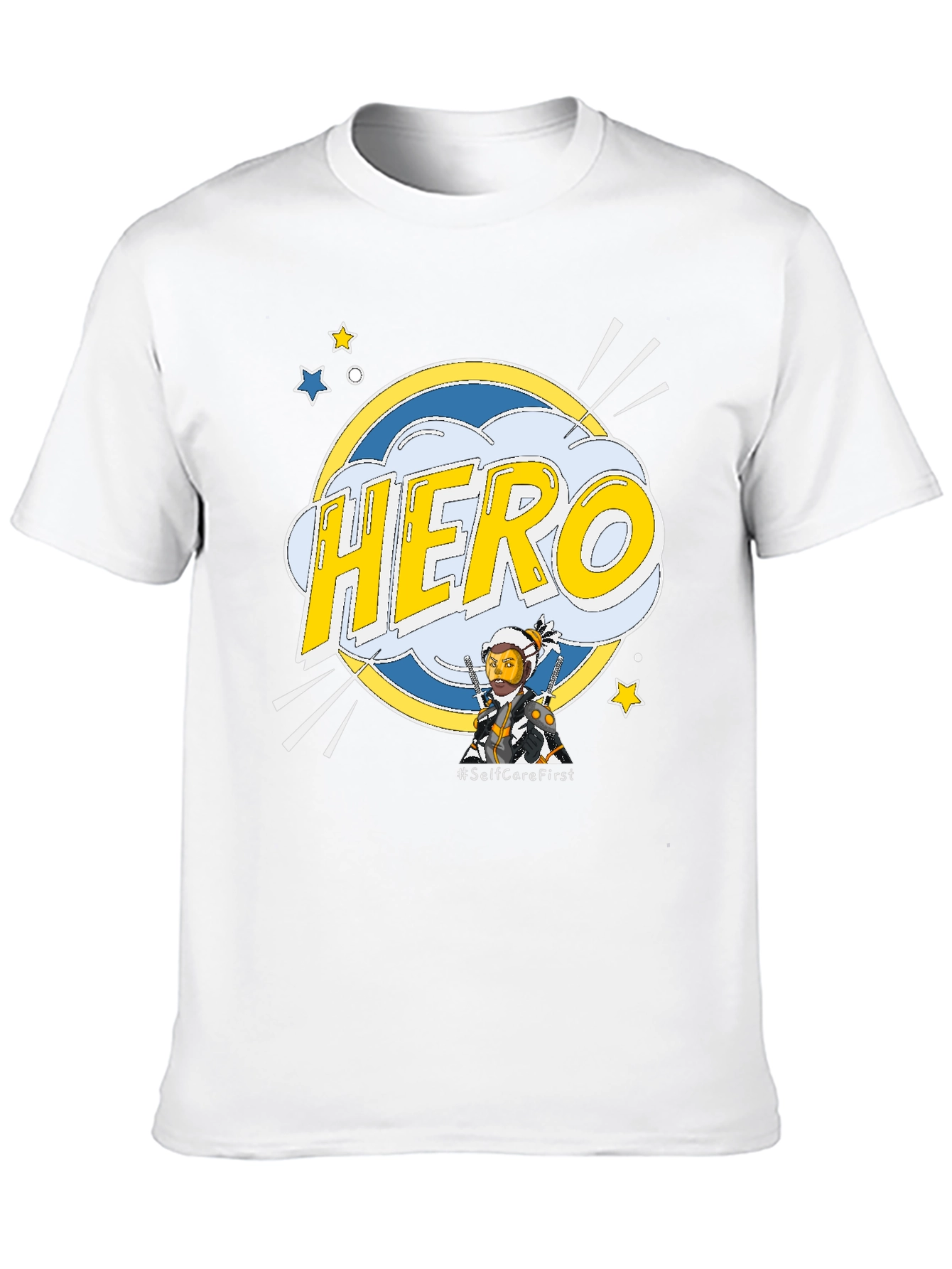 Hero Self-Care First Graphic T-Shirt