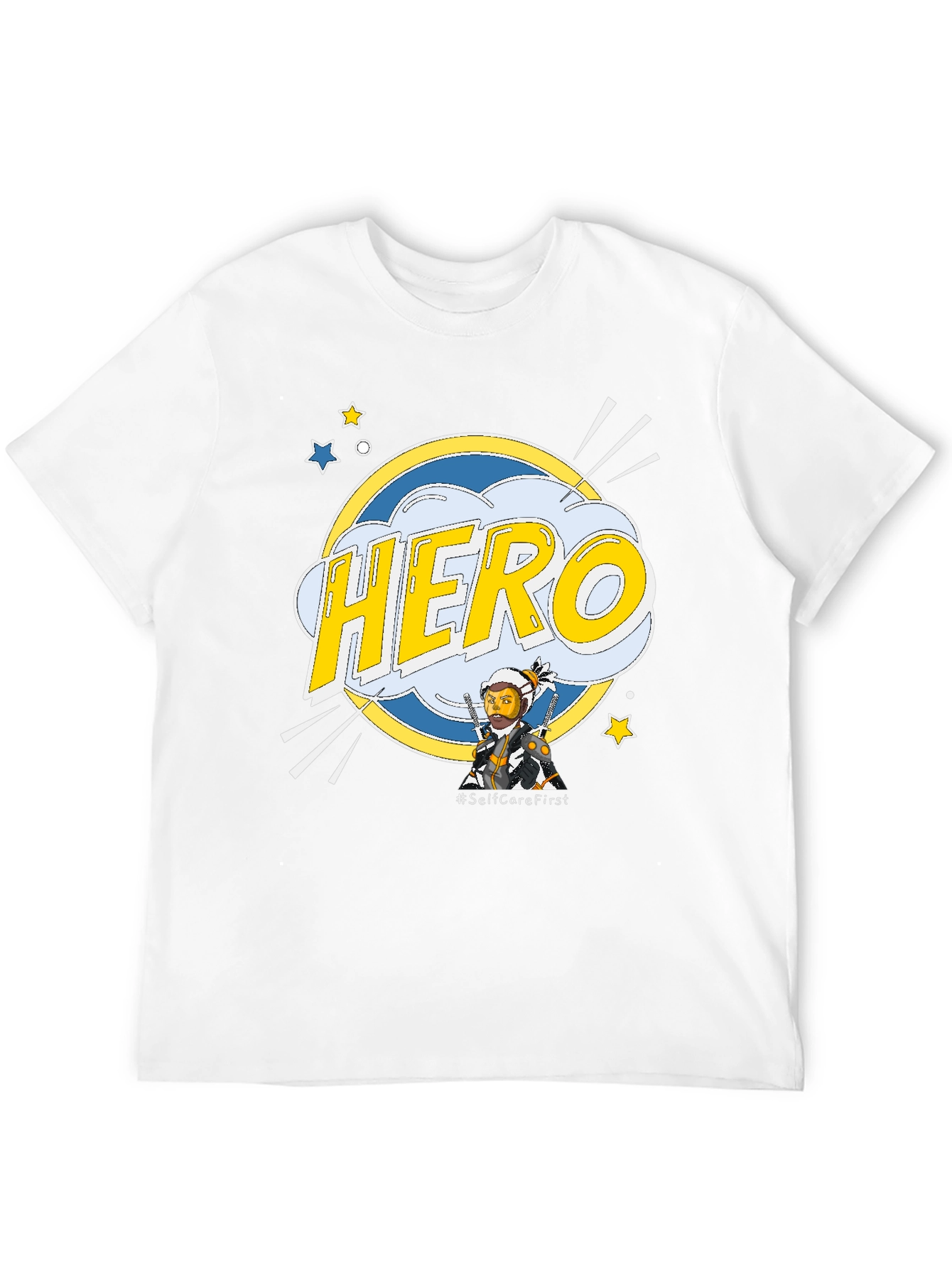 Hero Self-Care First Graphic T-Shirt