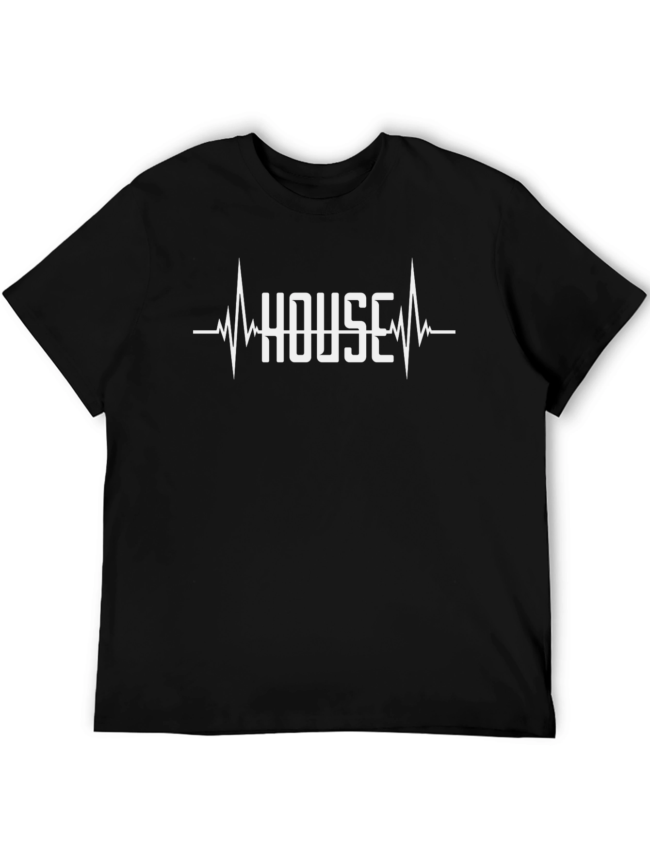 House Music Heartbeat T-Shirt - DJ Clubbing Tee