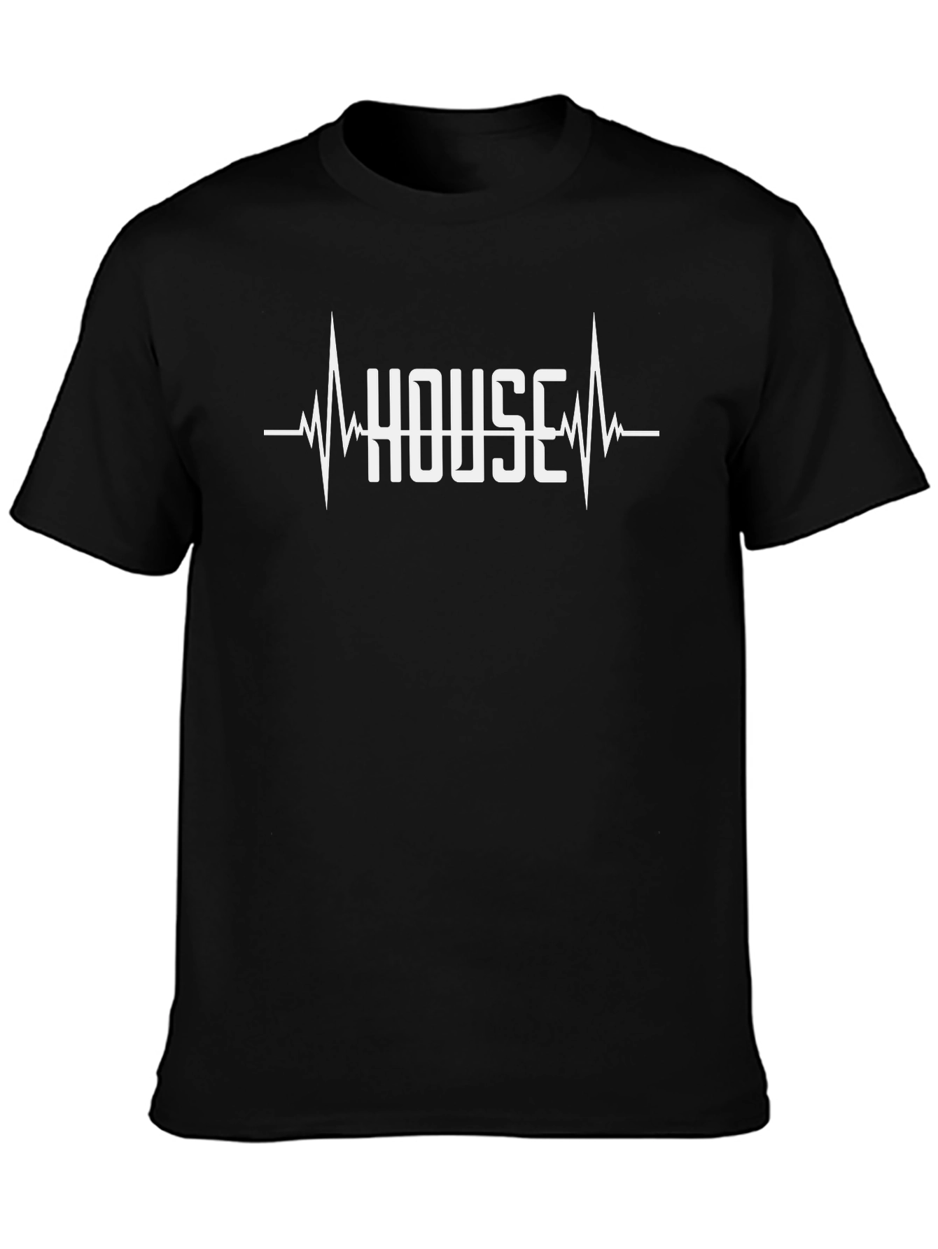 House Music Heartbeat T-Shirt - DJ Clubbing Tee