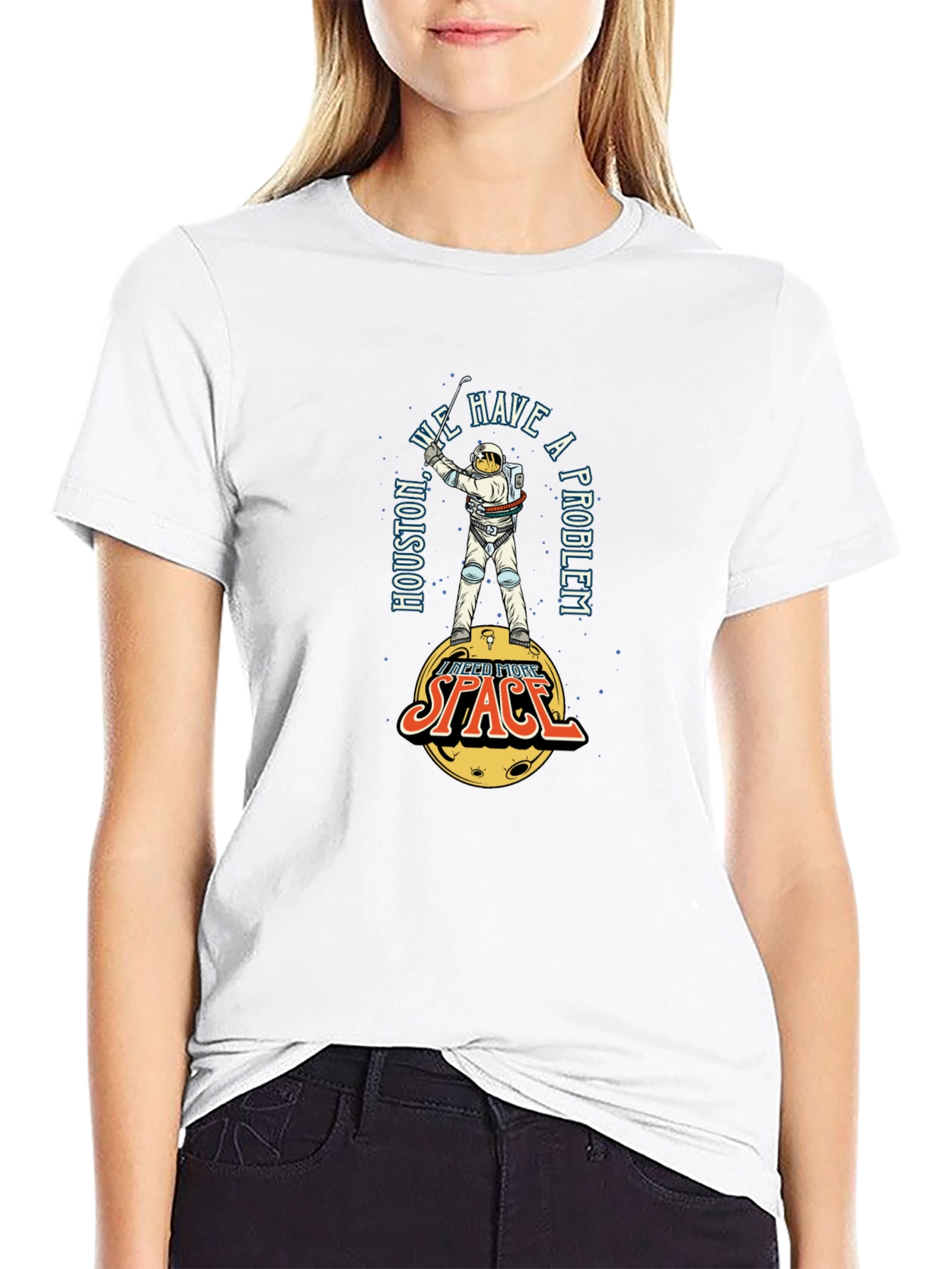 Houston We Have a Problem Space T-Shirt