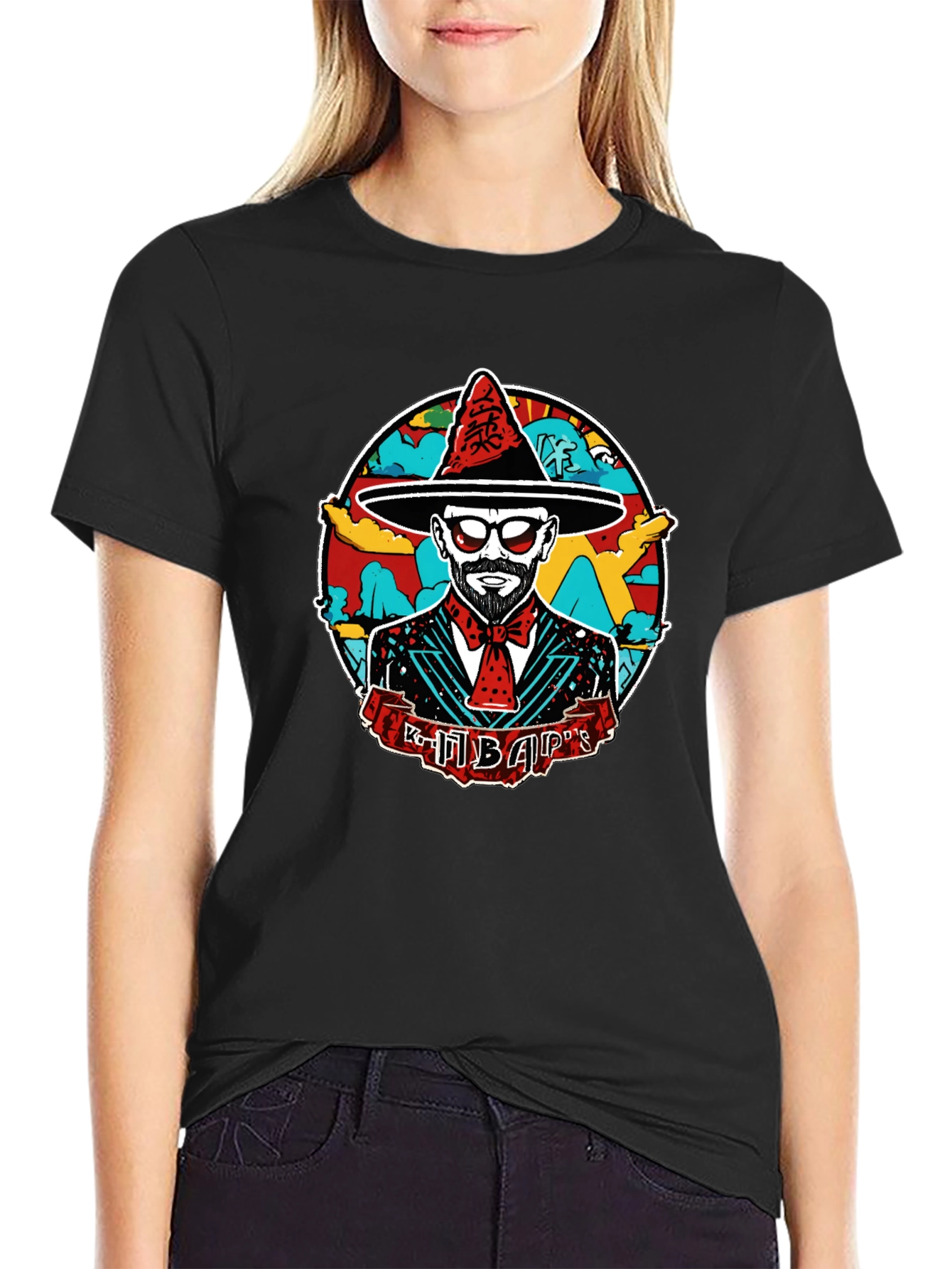 Hipster Mariachi T-Shirt Cool Novelty Graphic Tee