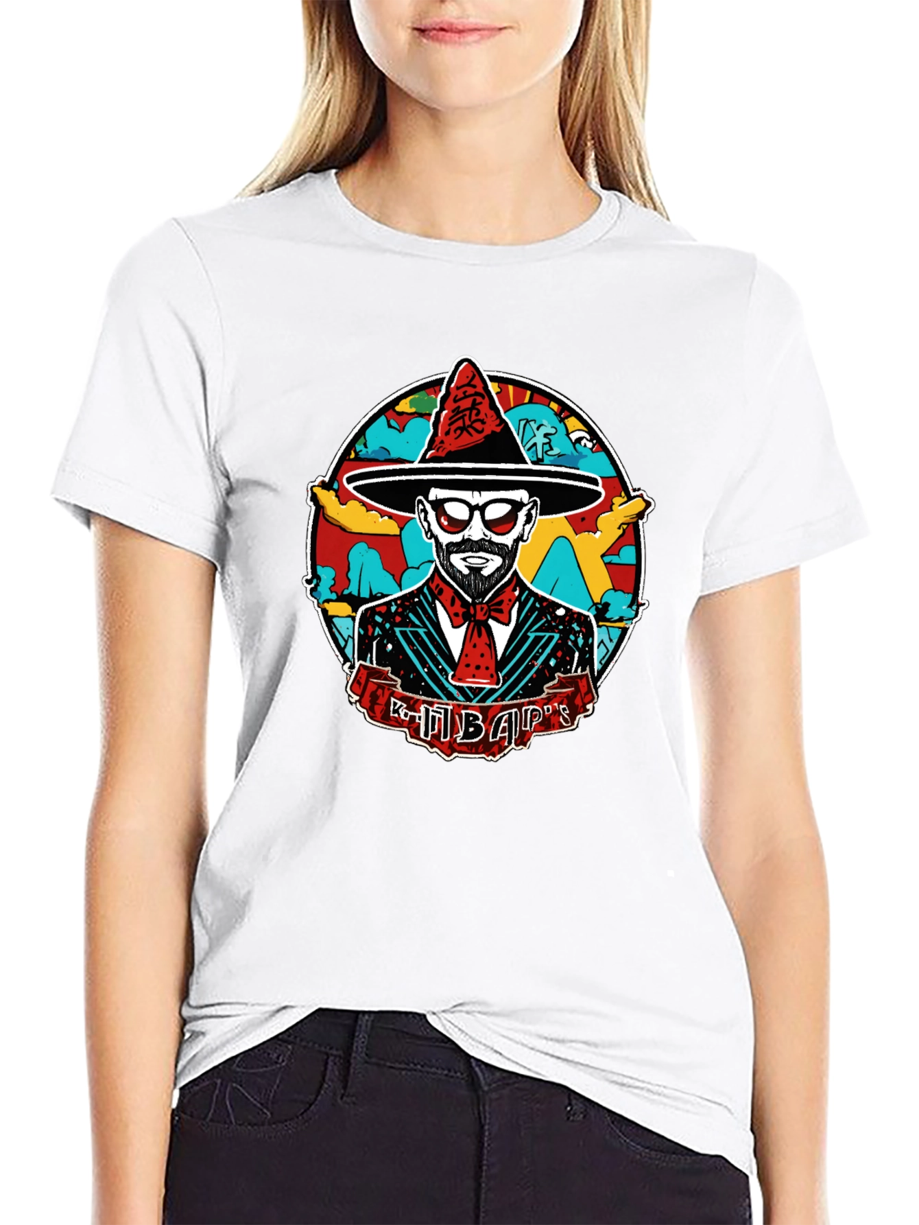 Hipster Mariachi T-Shirt Cool Novelty Graphic Tee
