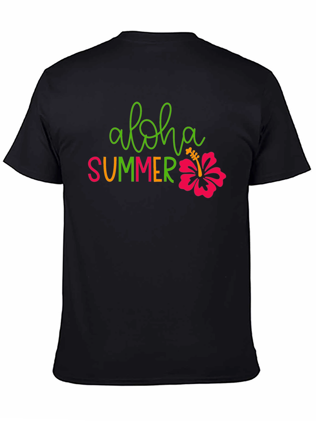 Aloha Summer Graphic T-Shirt - Tropical Vibes