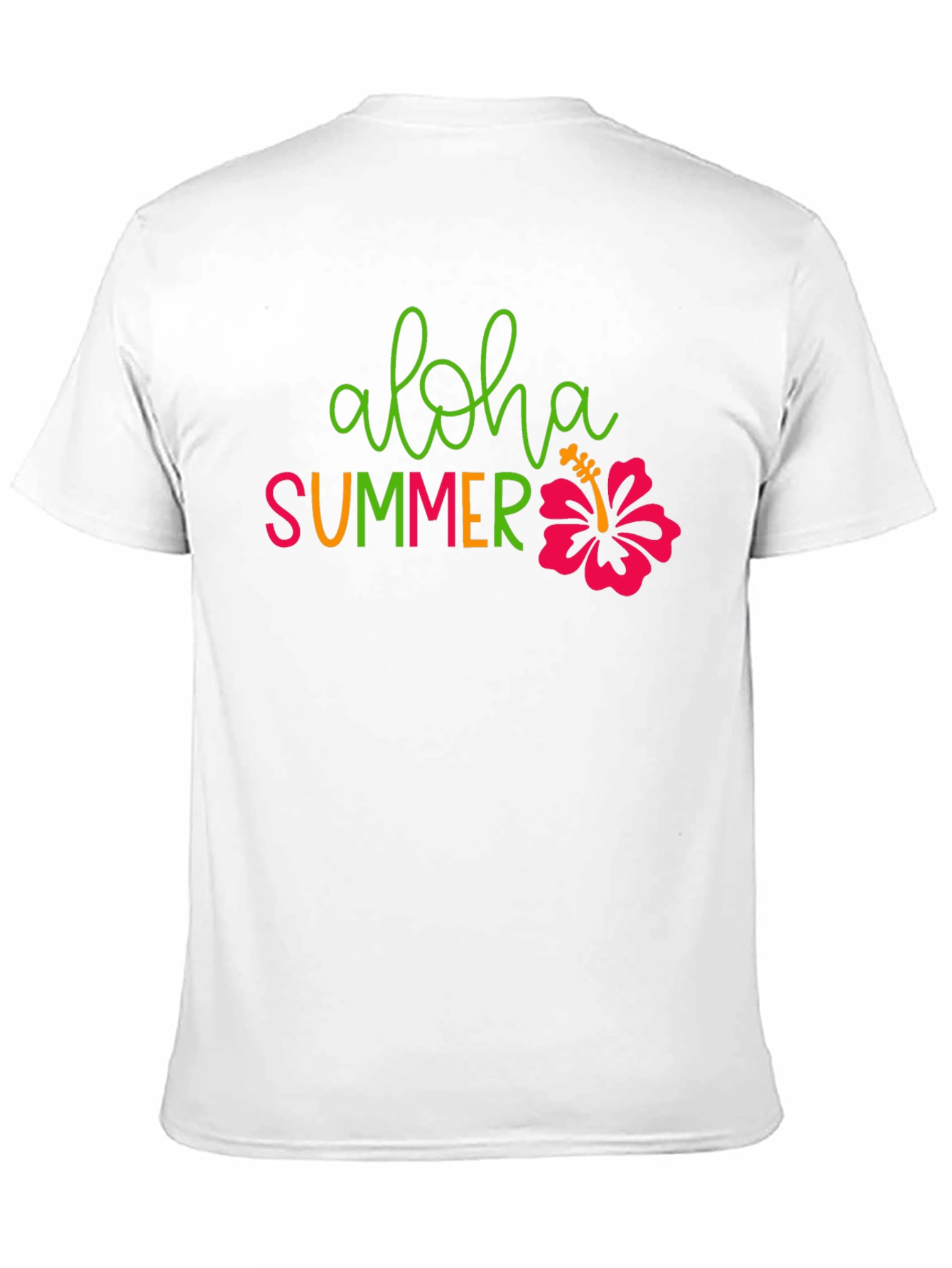 Aloha Summer Graphic T-Shirt - Tropical Vibes
