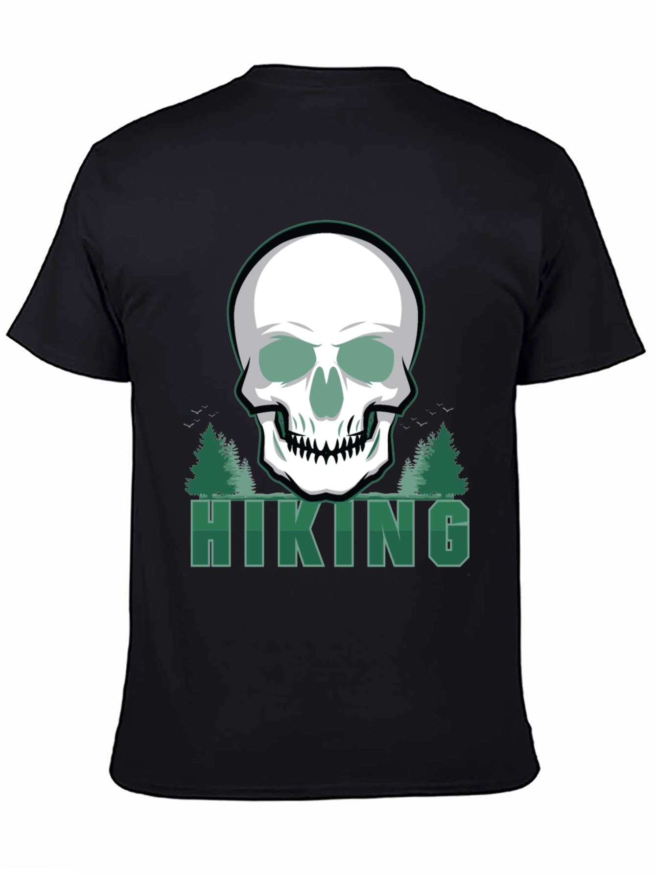 Hiking Skull T-Shirt - Adventure Ready!