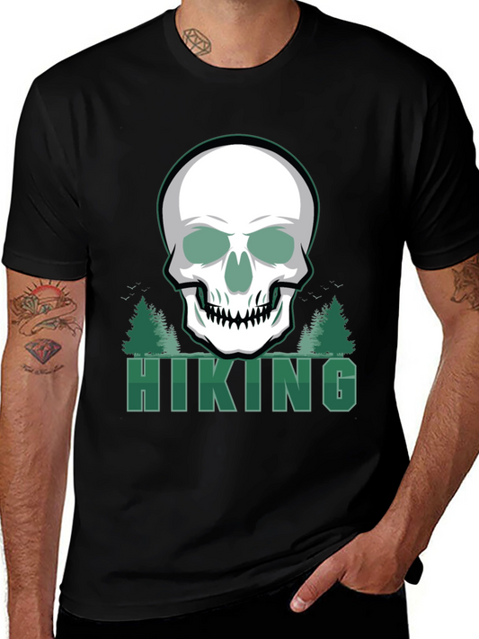Hiking Skull T-Shirt - Adventure Ready!