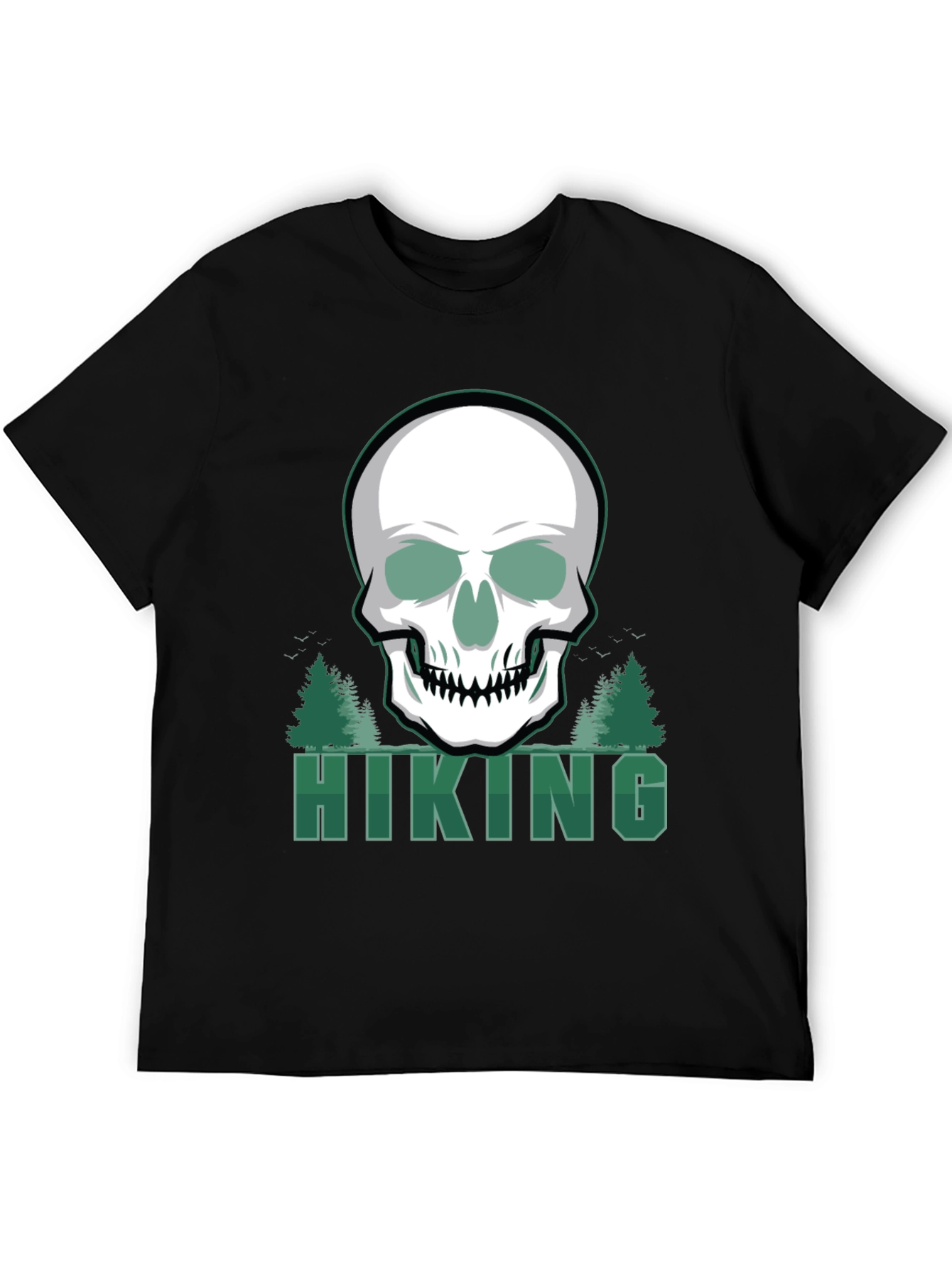 Hiking Skull T-Shirt - Adventure Ready!