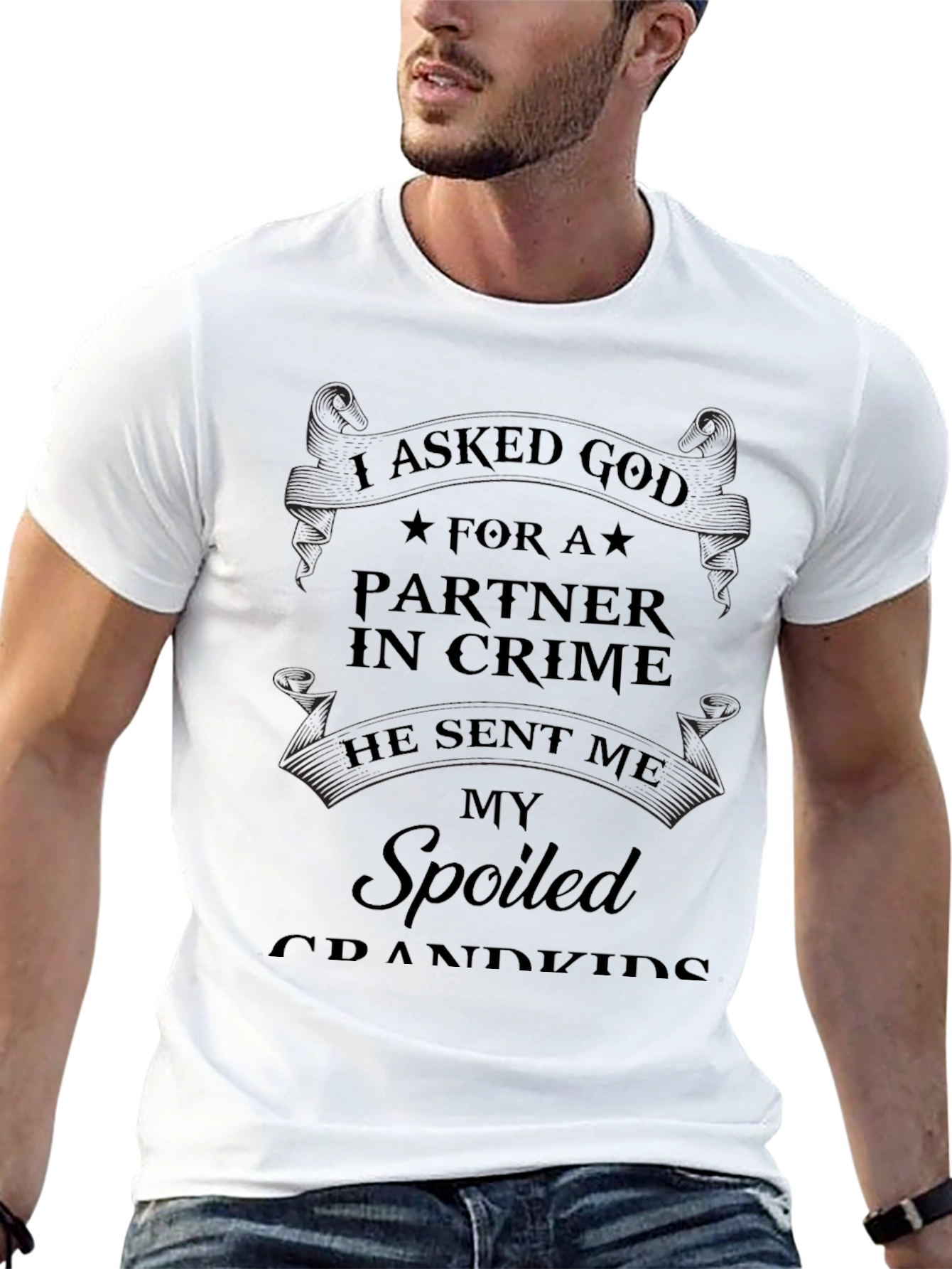 I Asked God For A Partner T-Shirt