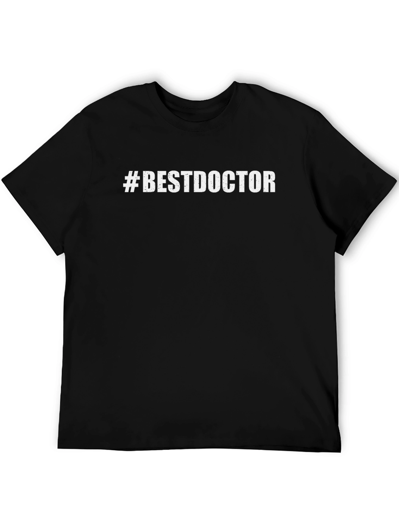 #BestDoctor T-Shirt - Black Crew Neck Tee