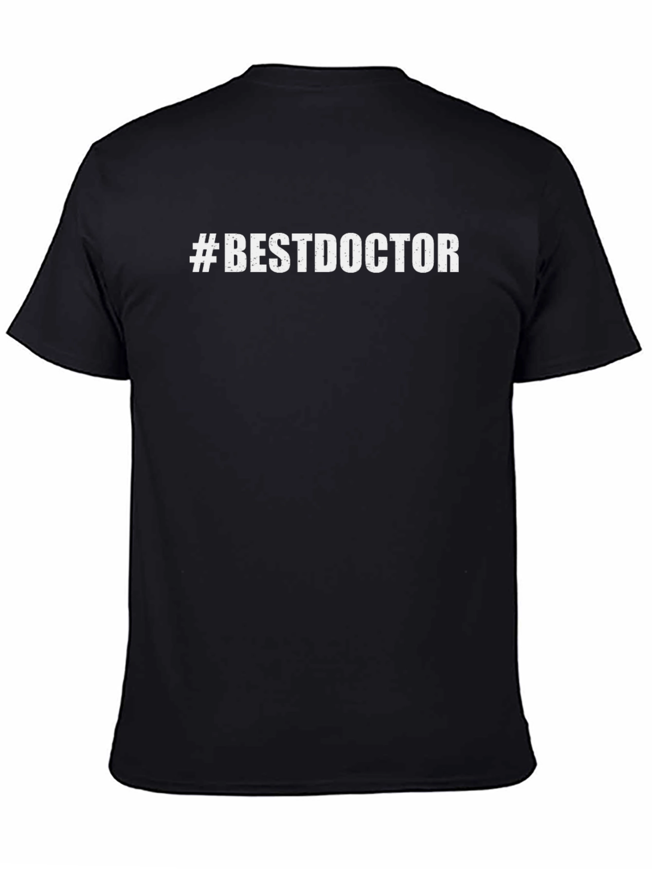 #BestDoctor T-Shirt - Black Crew Neck Tee