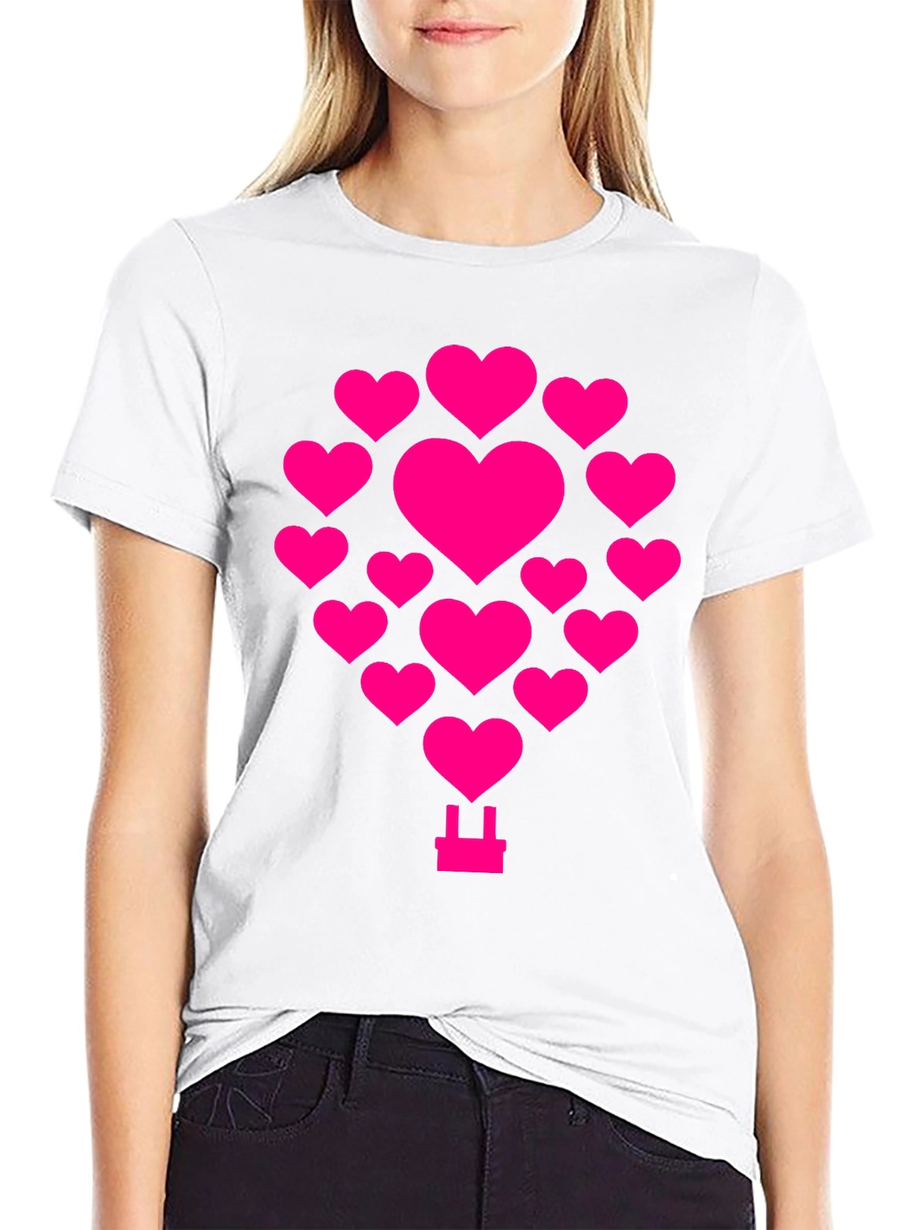 Heart Balloon Graphic Tee