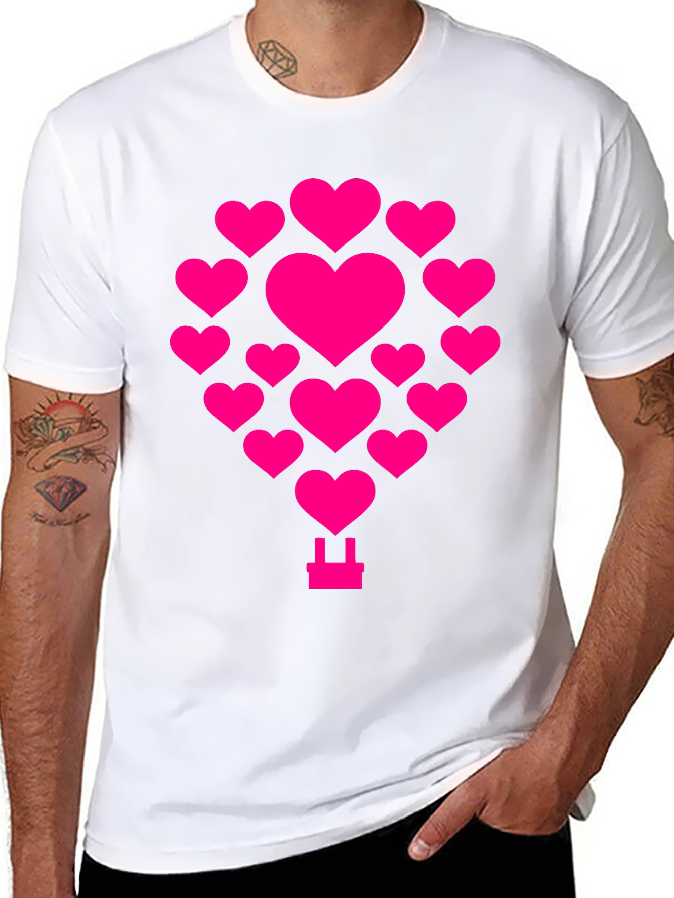 Heart Balloon Graphic Tee