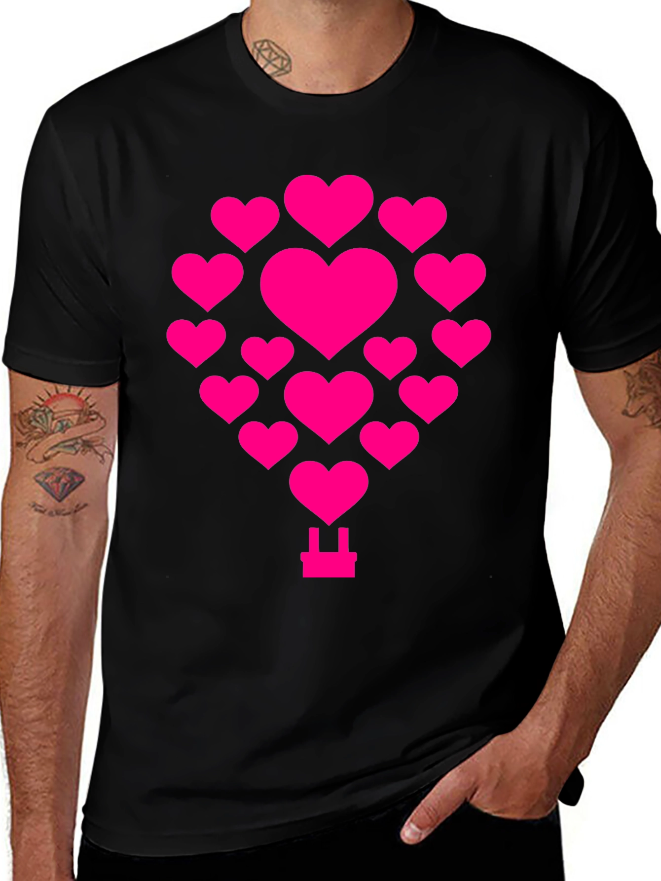 Heart Balloon Graphic Tee