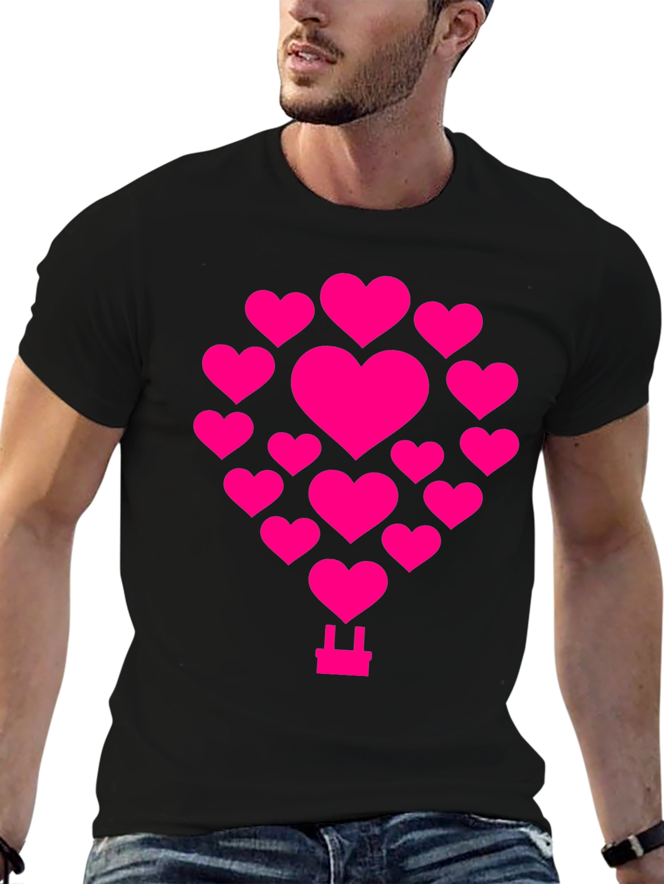 Heart Balloon Graphic Tee