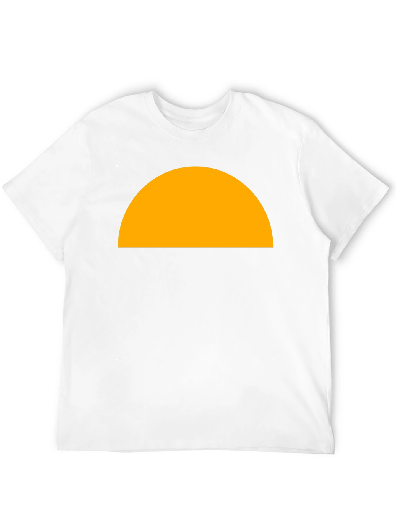 Abstract Graphic Tee - Half Circle Design