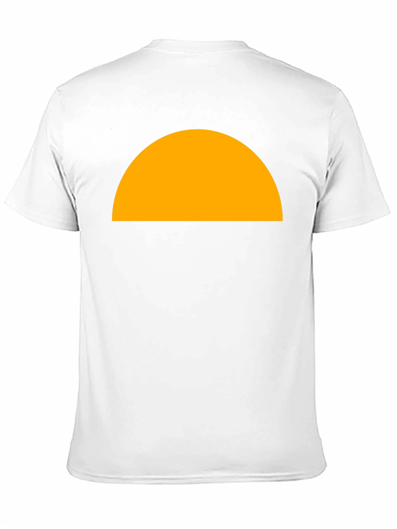 Abstract Graphic Tee - Half Circle Design