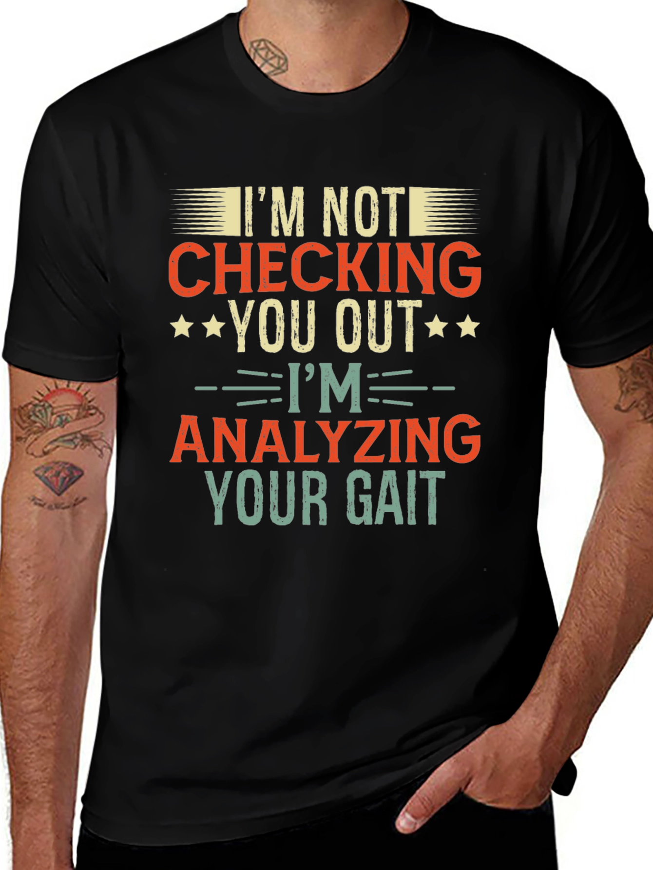 Analyzing Your Gait Graphic T-Shirt
