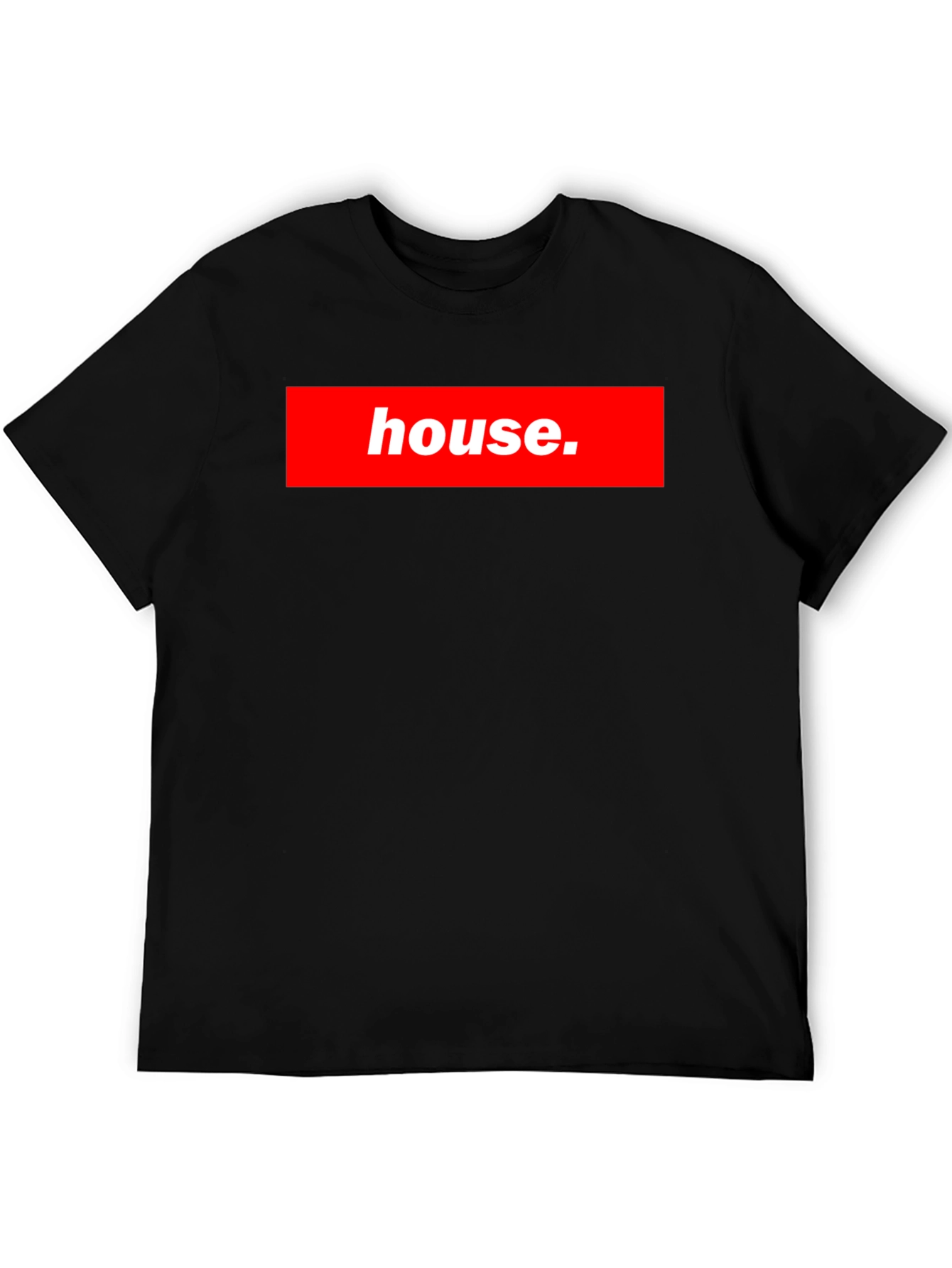House Graphic Print Mens T-Shirt