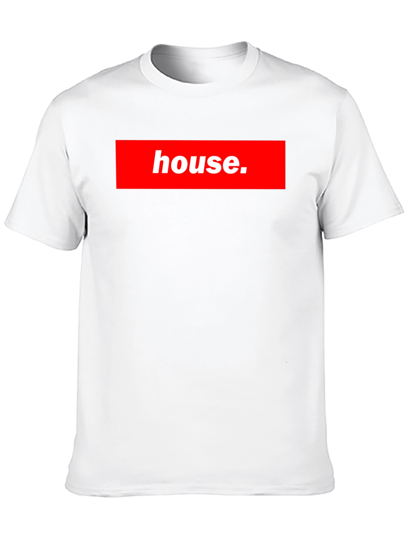 House Graphic Print Mens T-Shirt