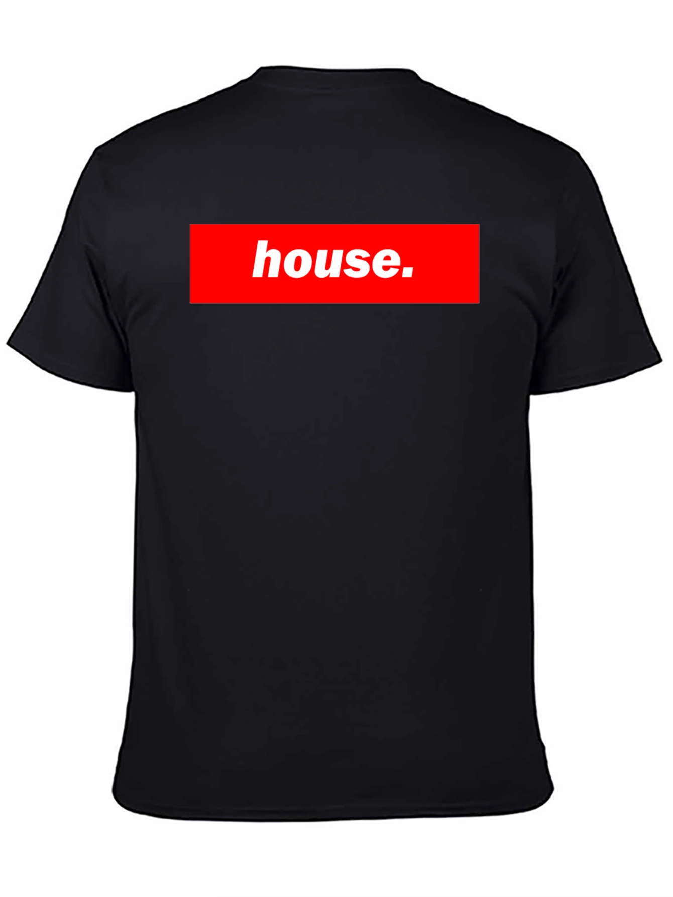 House Graphic Print Mens T-Shirt